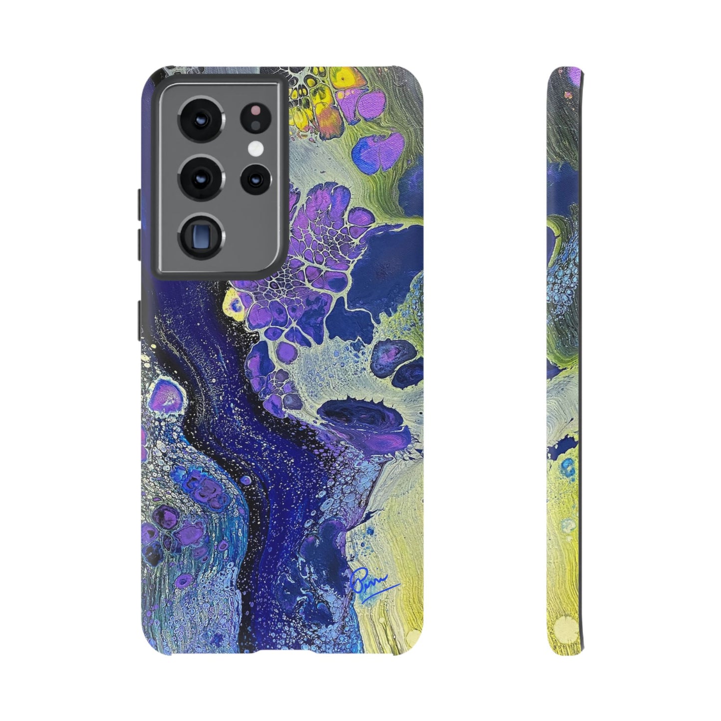 "Moon Flower" Arty Tough Case iPhone