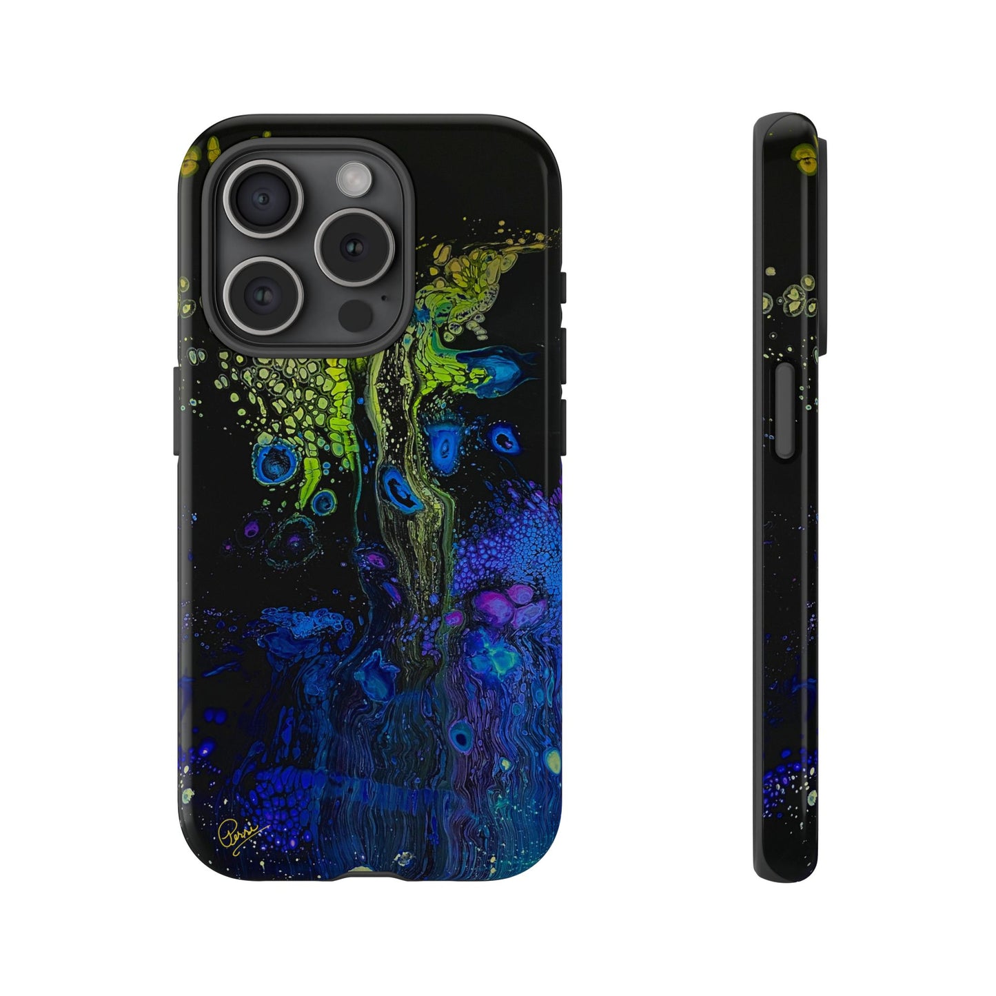 Day Glow Giraffe - Arty Tough Case