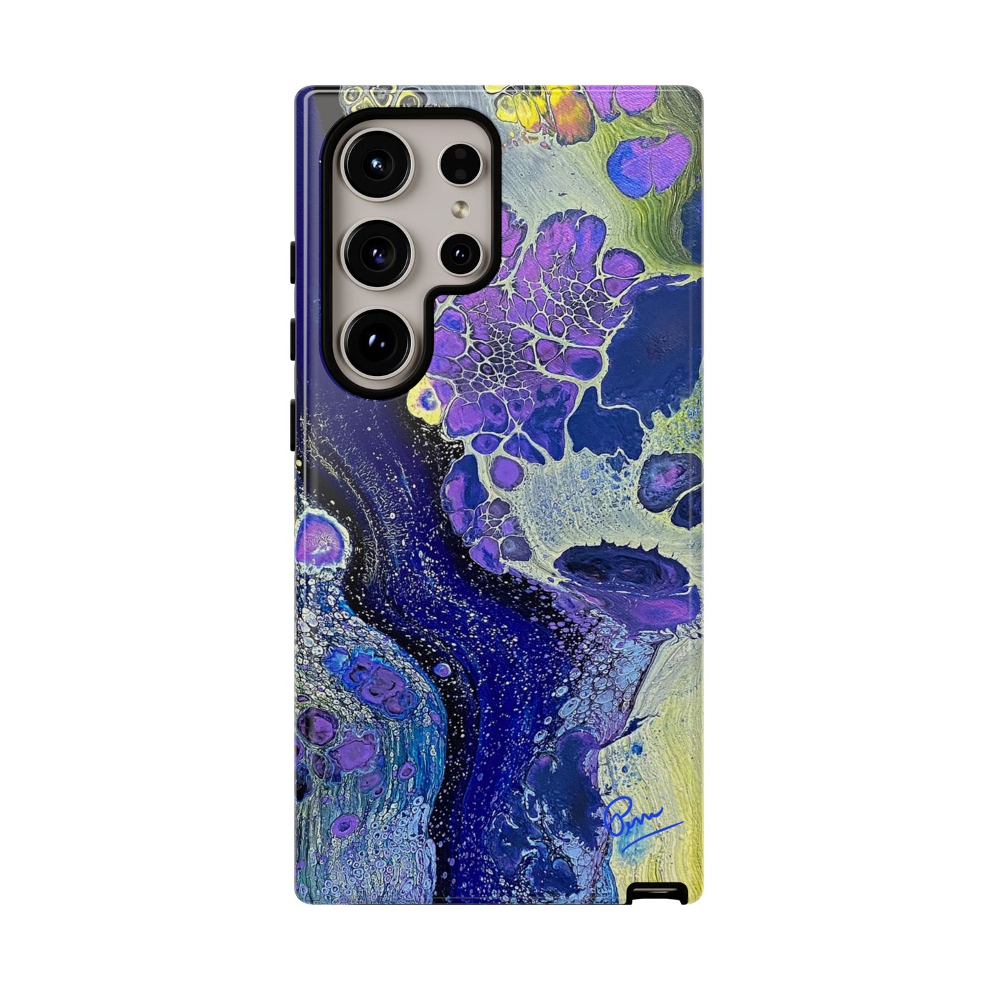 "Moon Flower" Arty Tough Case iPhone