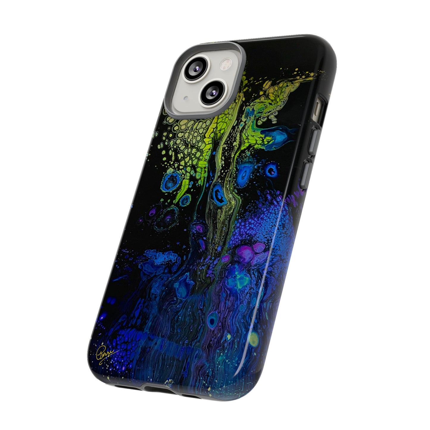 Day Glow Giraffe - Arty Tough Case iPhone