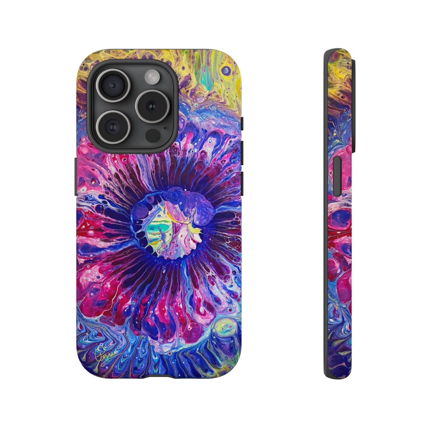 Psychedelia Flower - Arty Tough Case iPhone