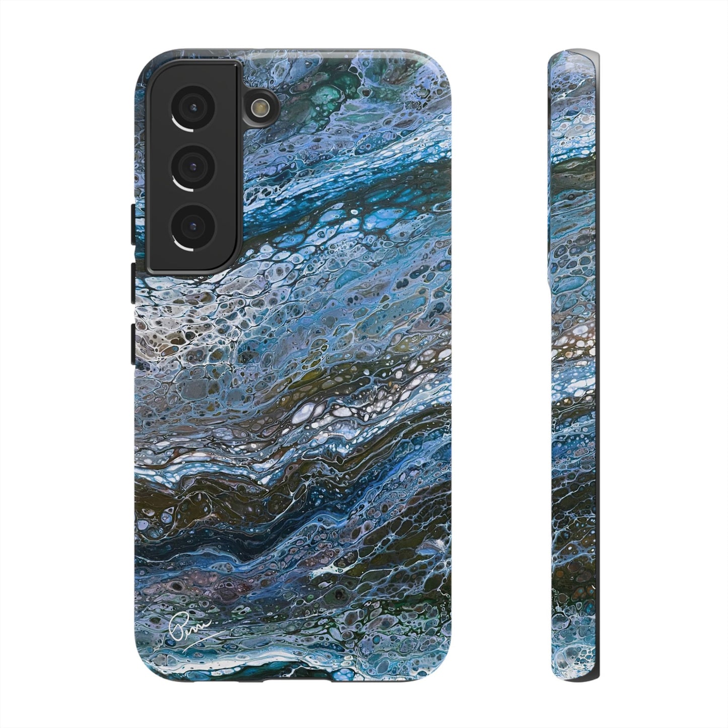 Blue Waves - Arty Tough Case iPhone