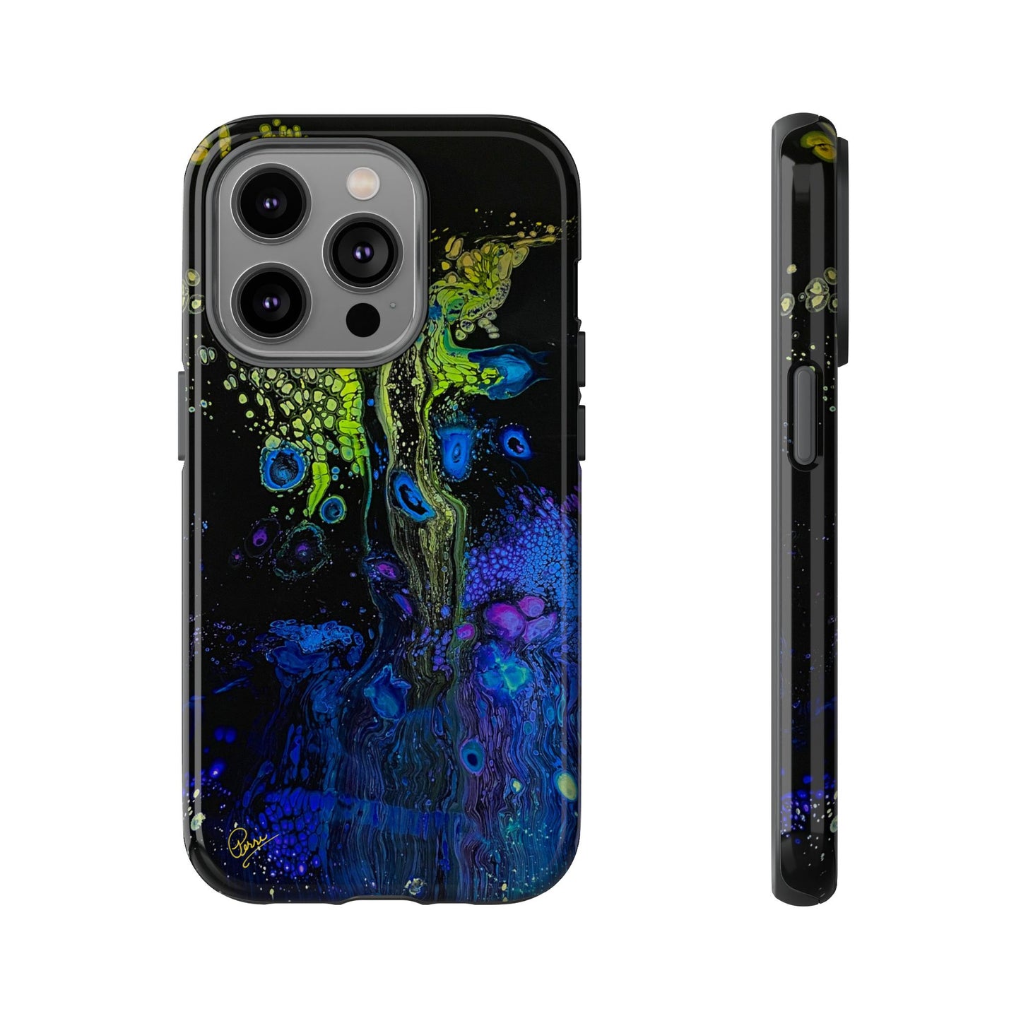 Day Glow Giraffe - Arty Tough Case iPhone