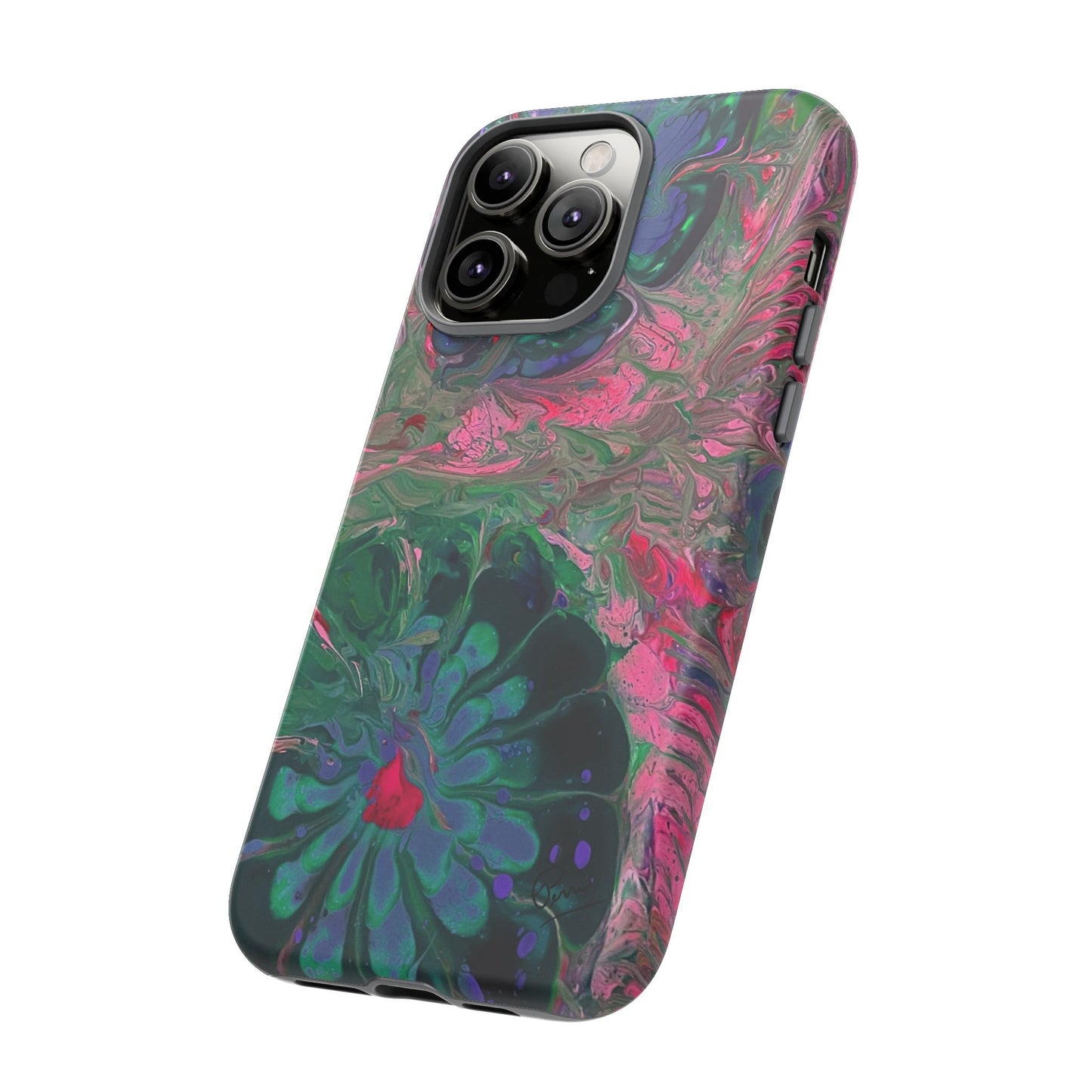 Pink Garden - Arty Tough Case iPhone