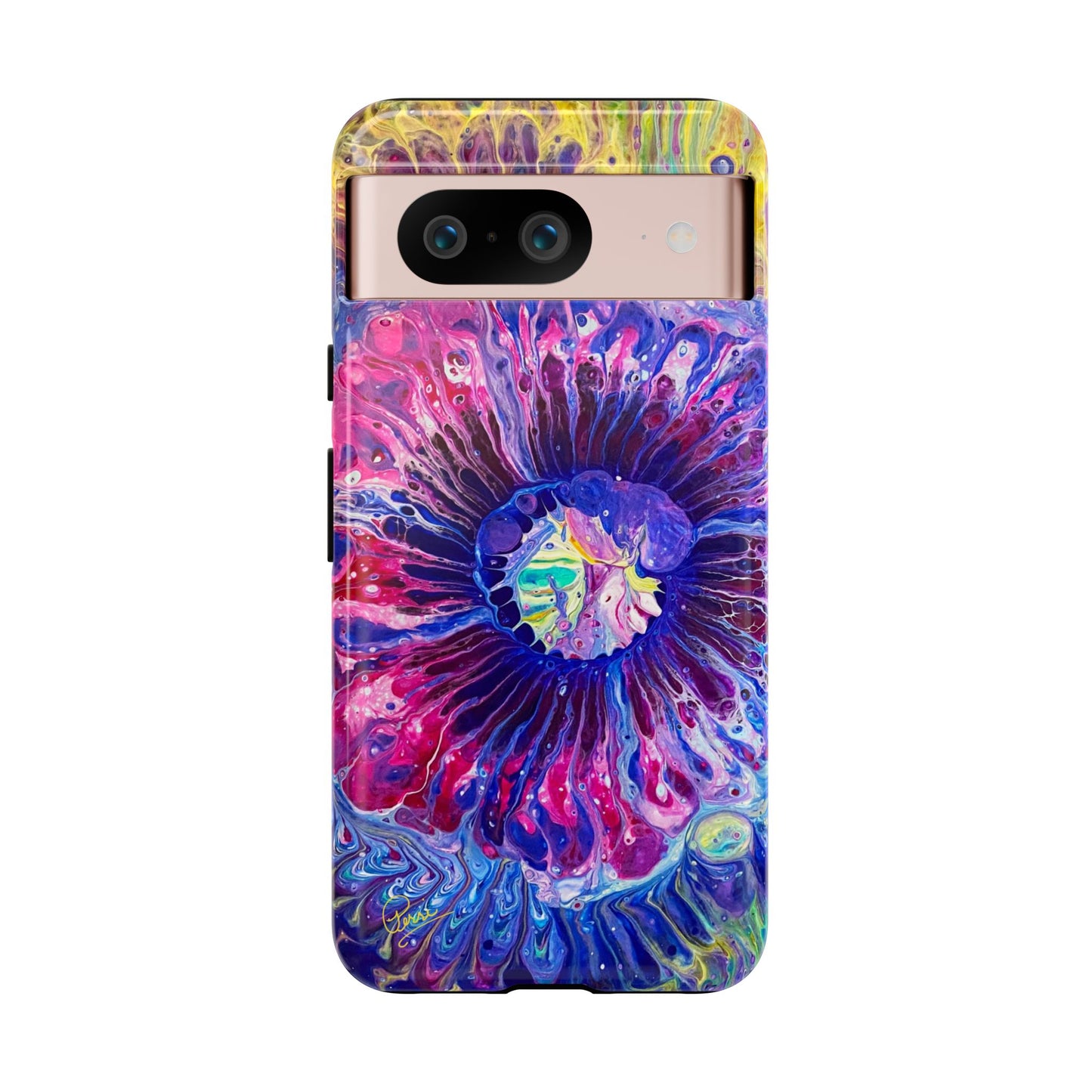 Psychedelia Flower - Arty Tough Case iPhone