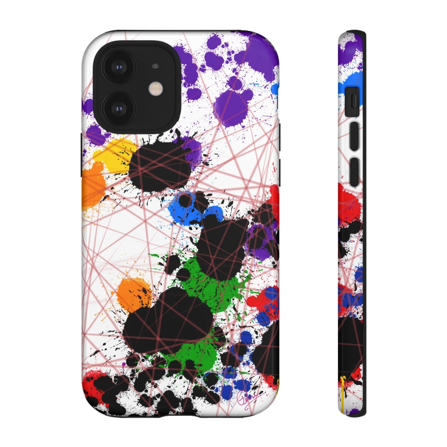 Color Connection - Arty Tough Case iPhone