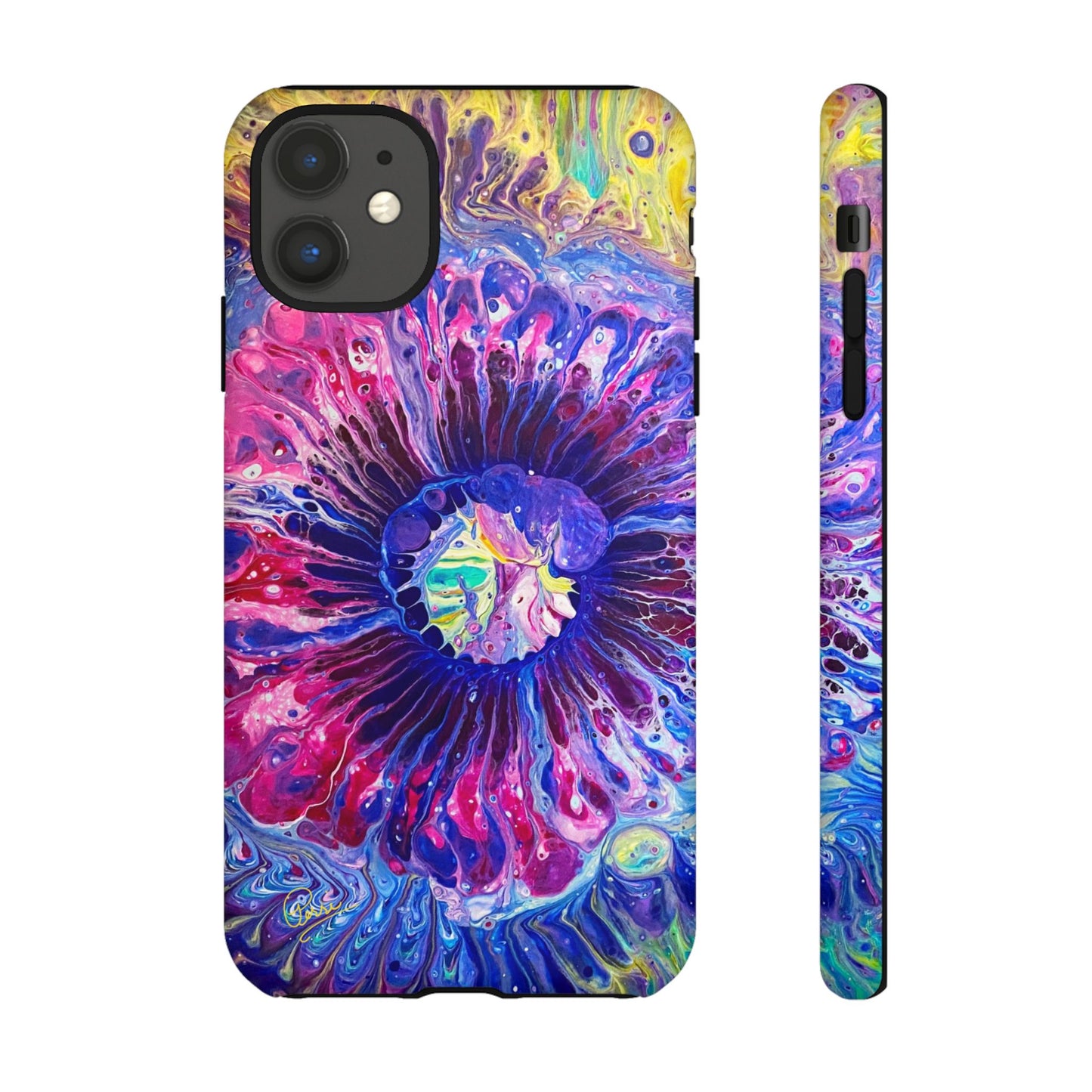 Psychedelia Flower - Arty Tough Case iPhone