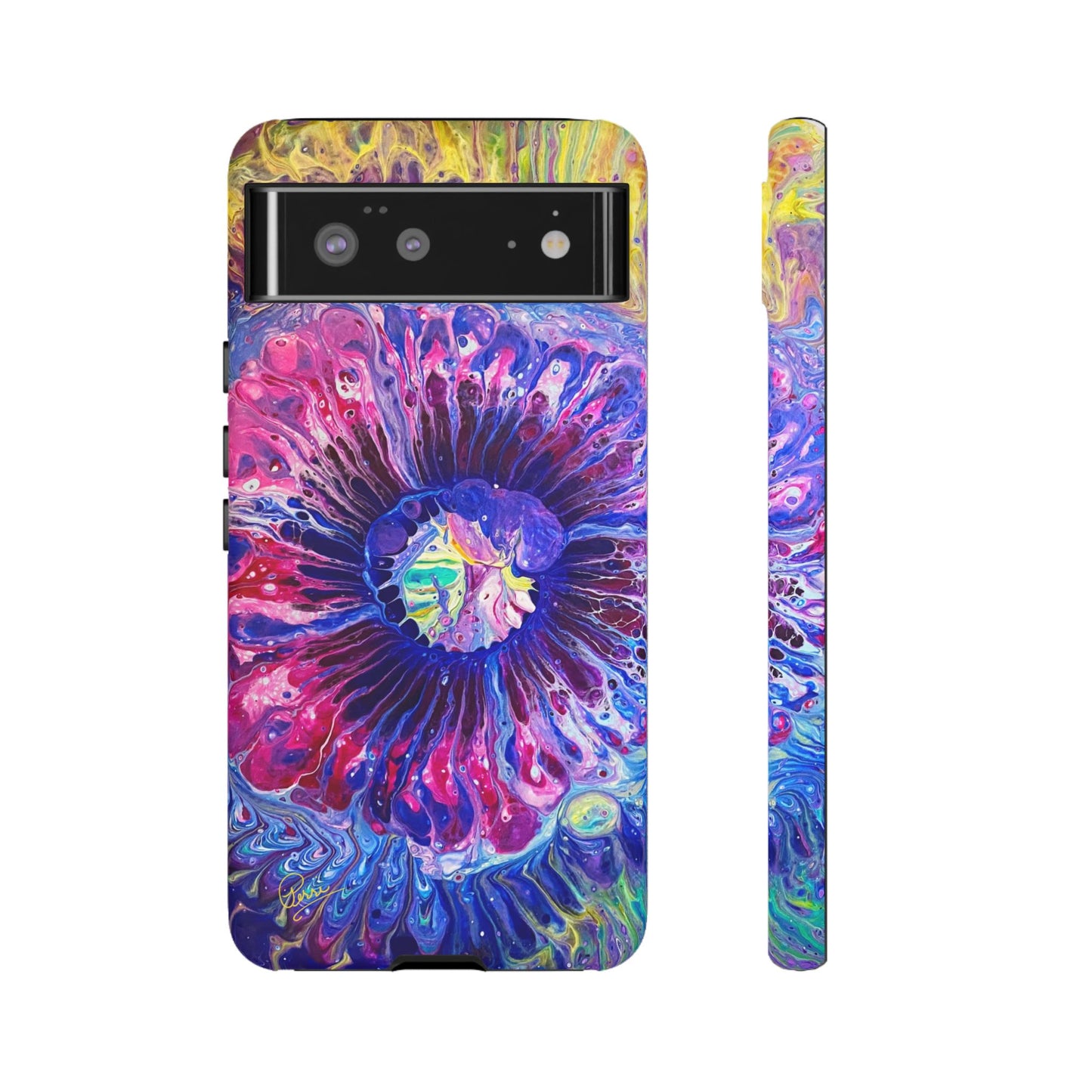 Psychedelia Flower - Arty Tough Case iPhone