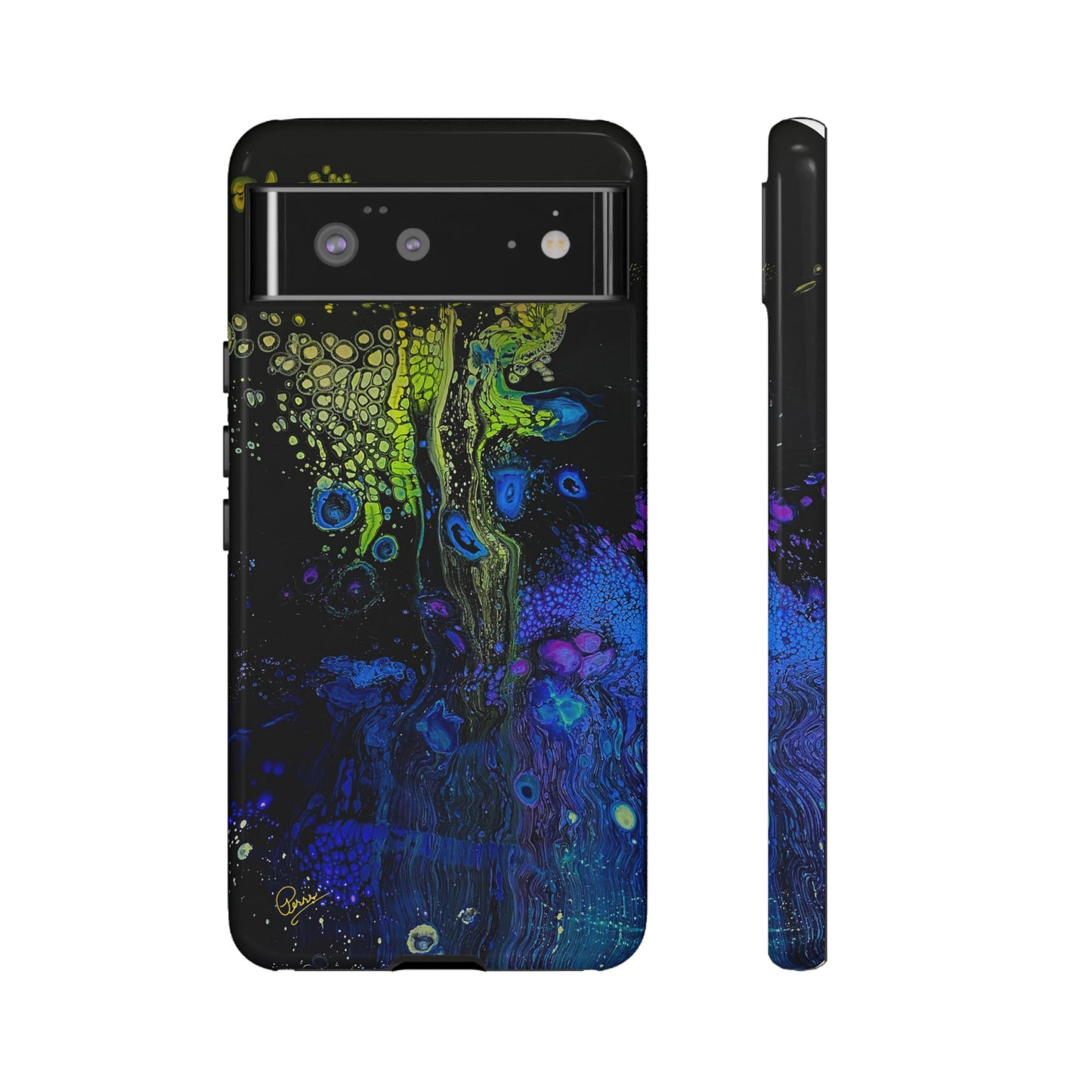 Day Glow Giraffe - Arty Tough Case iPhone