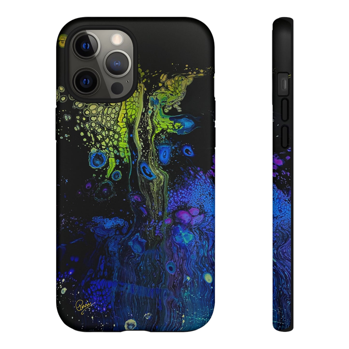 Day Glow Giraffe - Arty Tough Case iPhone