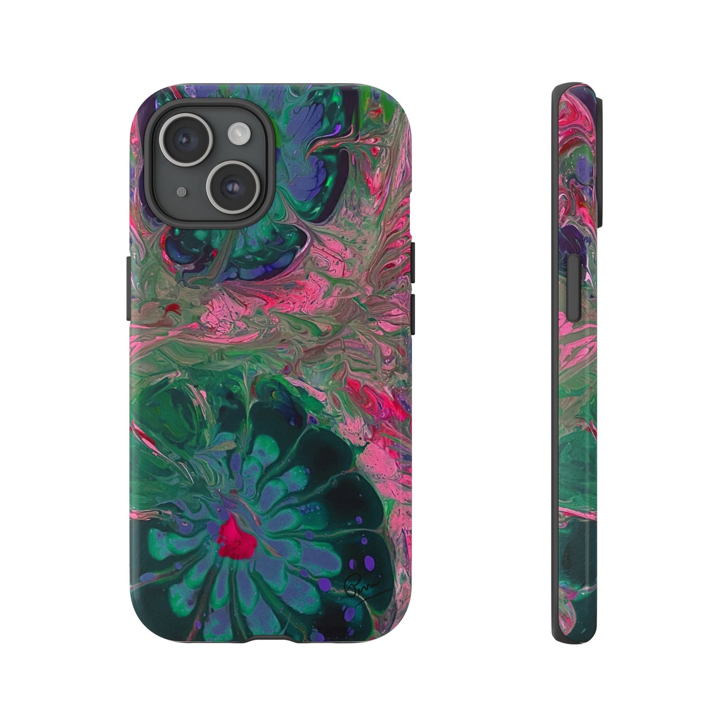 Pink Garden - Arty Tough Case iPhone