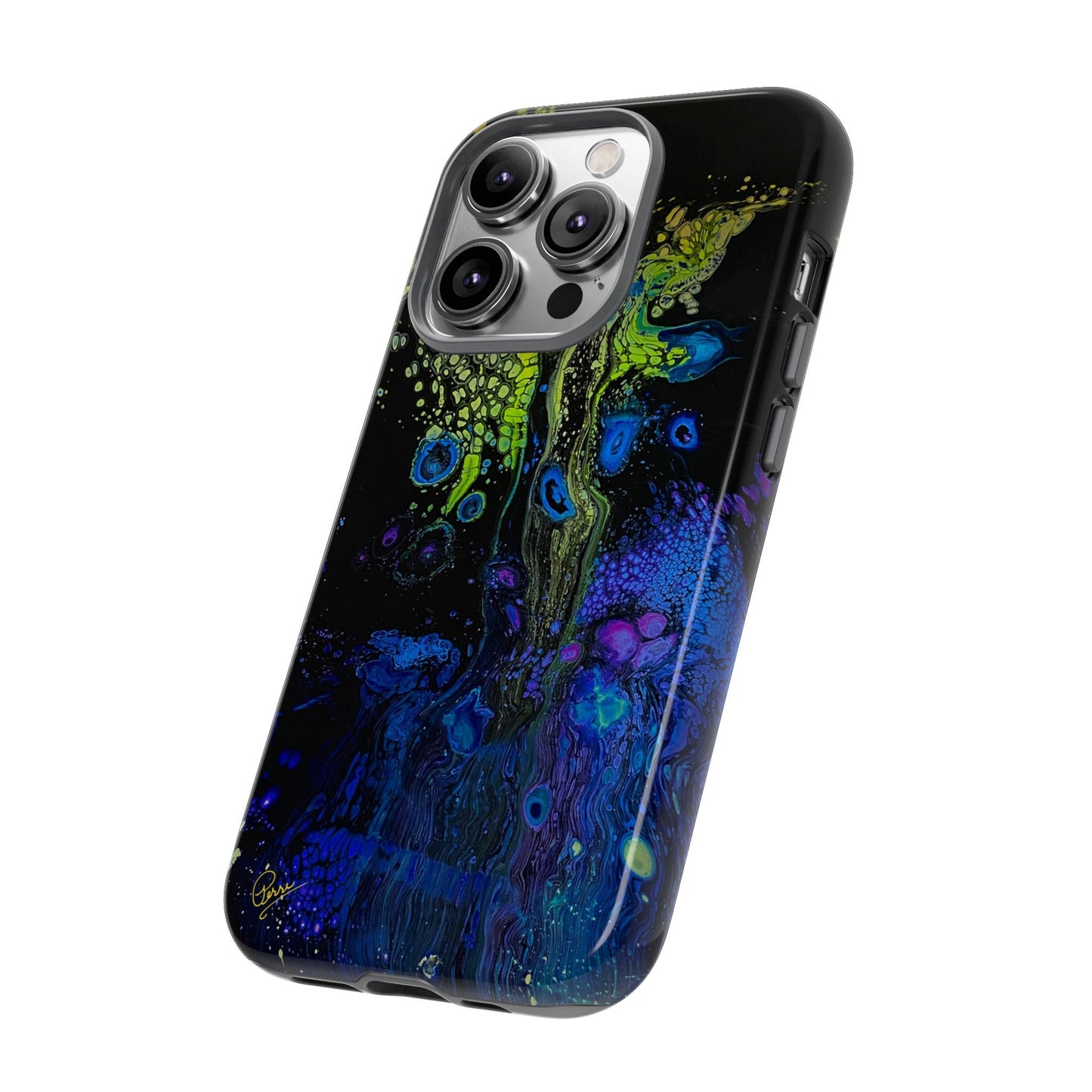 Day Glow Giraffe - Arty Tough Case iPhone