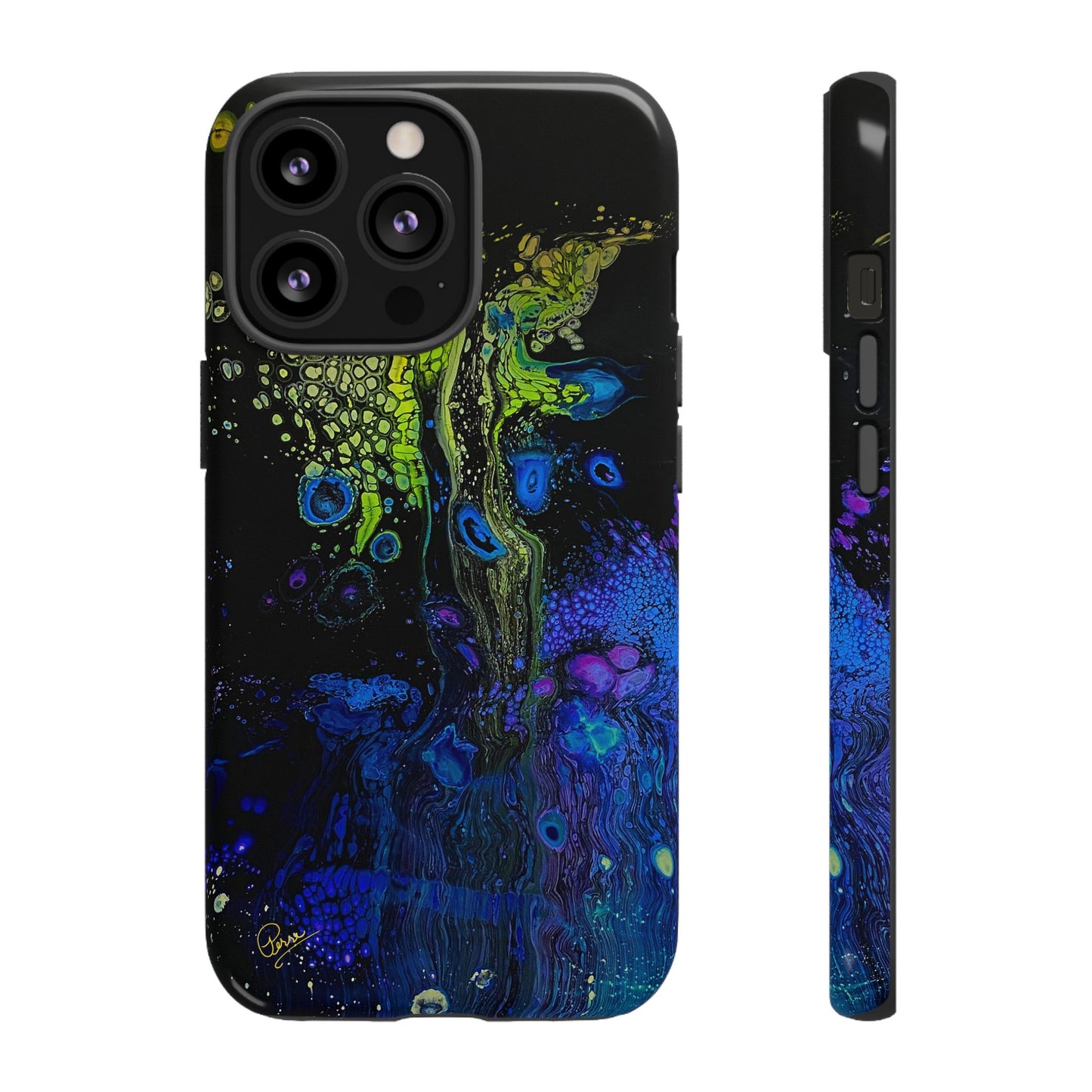 Day Glow Giraffe - Arty Tough Case iPhone