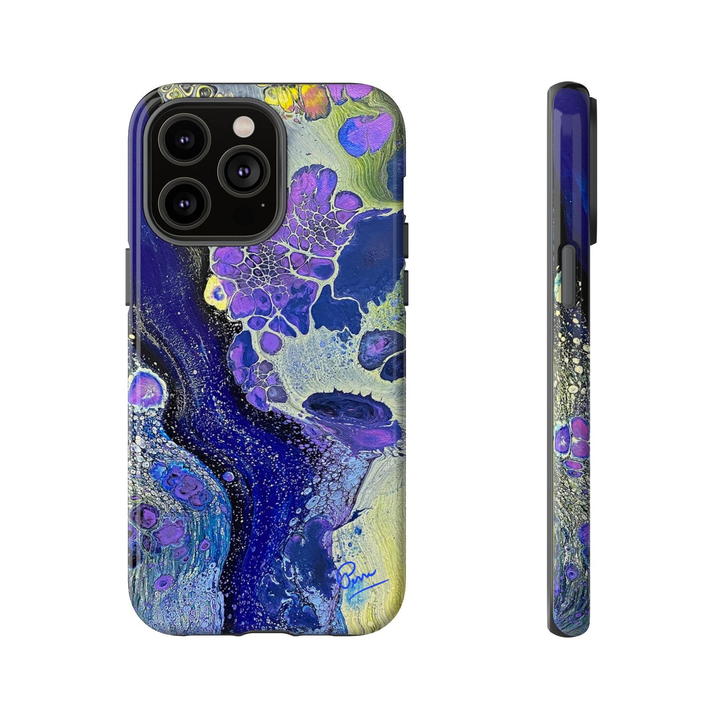 "Moon Flower" Arty Tough Case iPhone