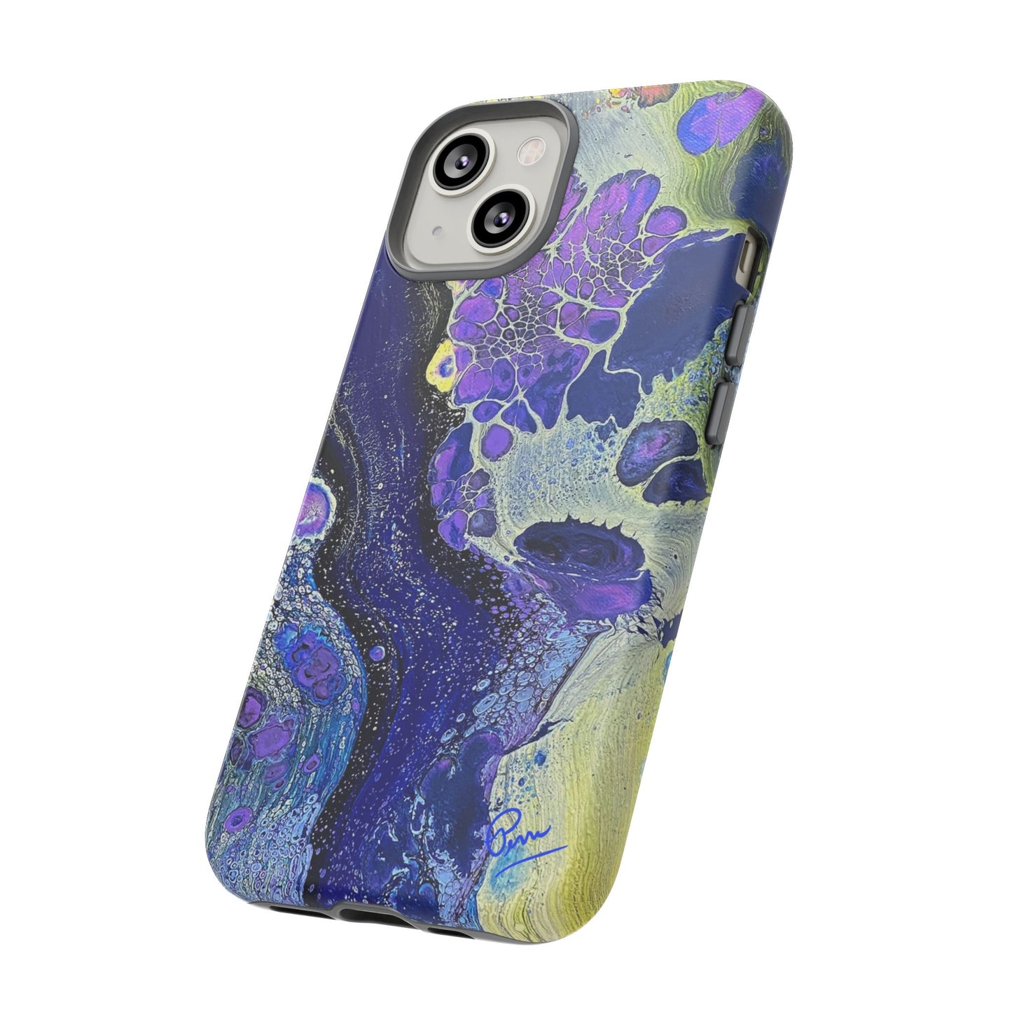 "Moon Flower" Arty Tough Case iPhone