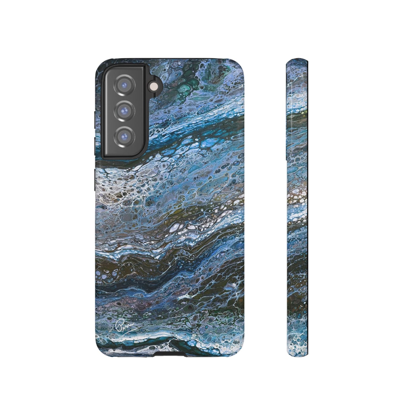 Blue Waves - Arty Tough Case iPhone