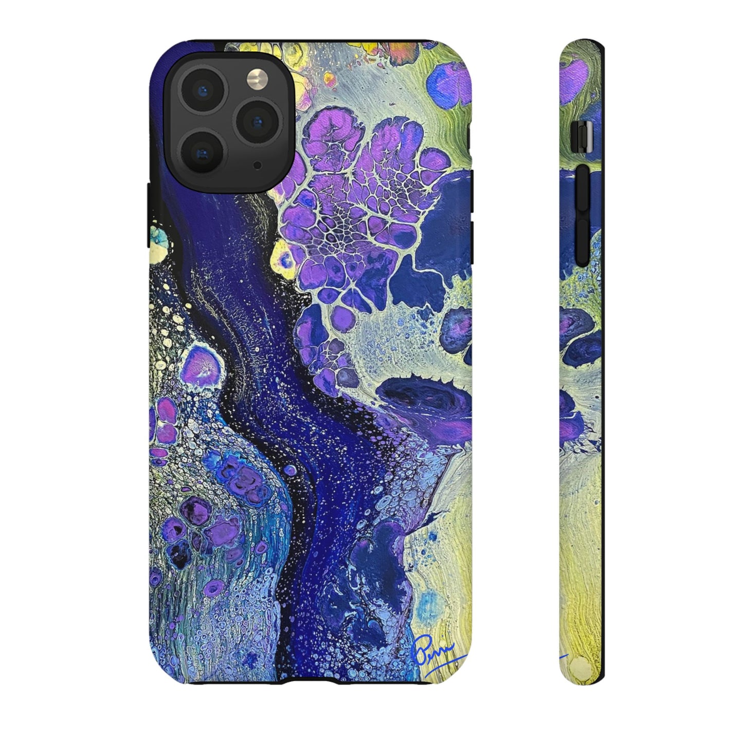 "Moon Flower" Arty Tough Case iPhone