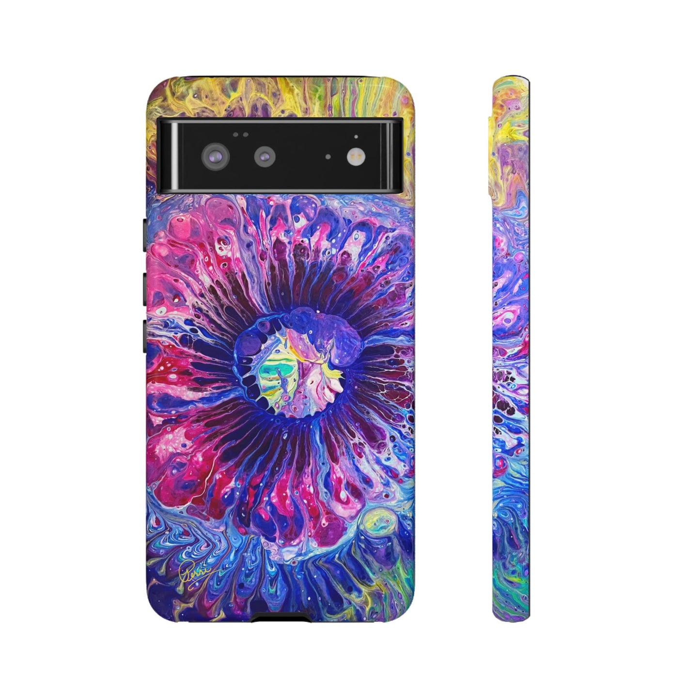 Psychedelia Flower - Arty Tough Case iPhone