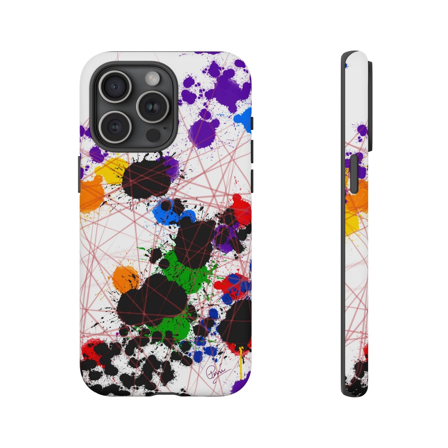 Color Connection - Arty Tough Case iPhone