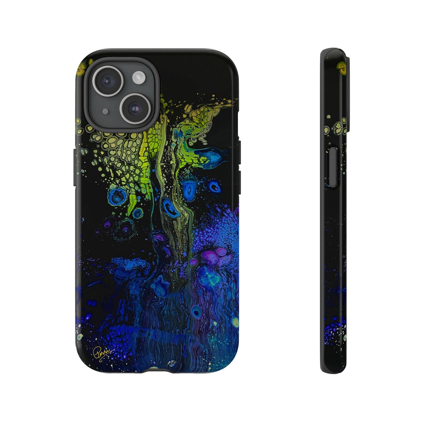 Day Glow Giraffe - Arty Tough Case iPhone
