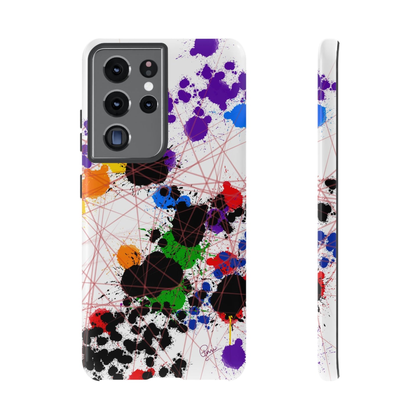 Color Connection - Arty Tough Case iPhone