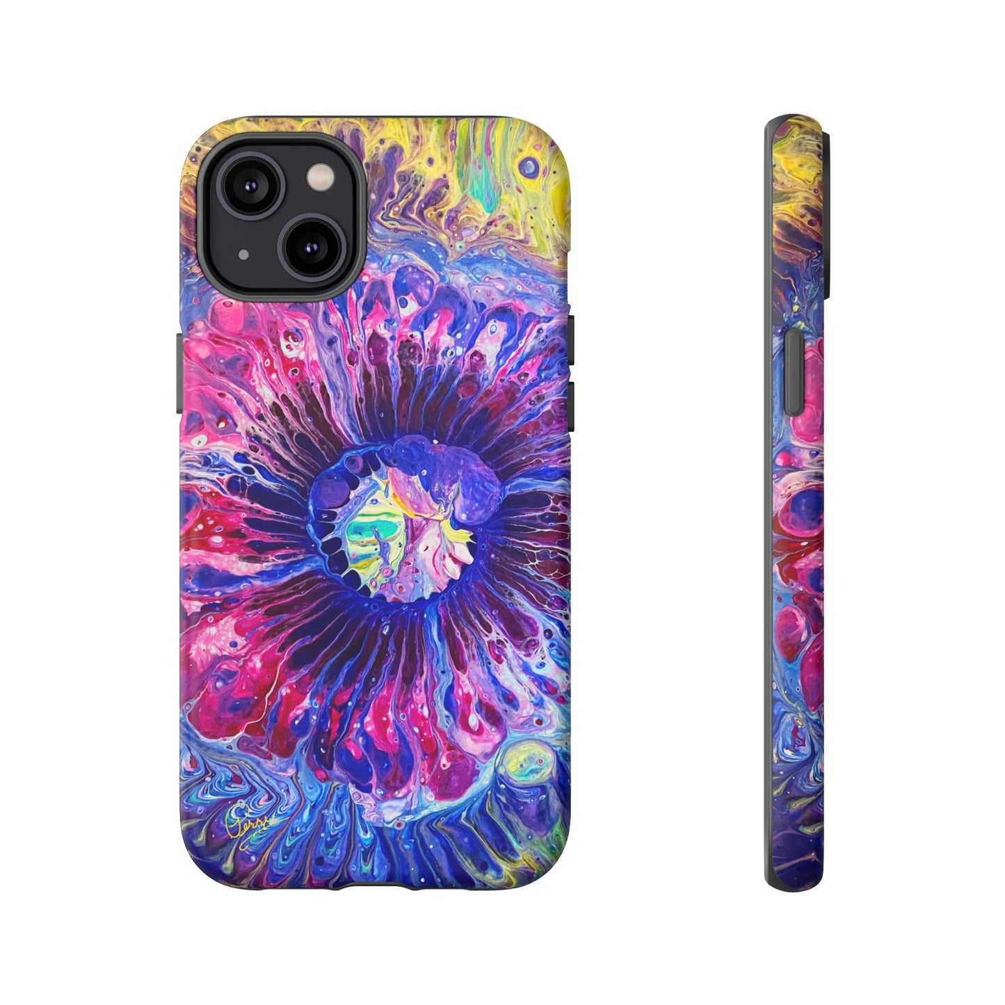 Psychedelia Flower - Arty Tough Case iPhone