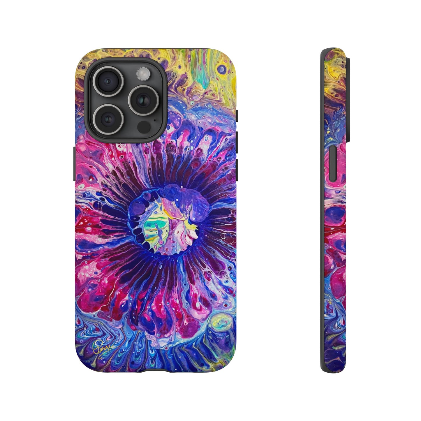 Psychedelia Flower - Arty Tough Case iPhone