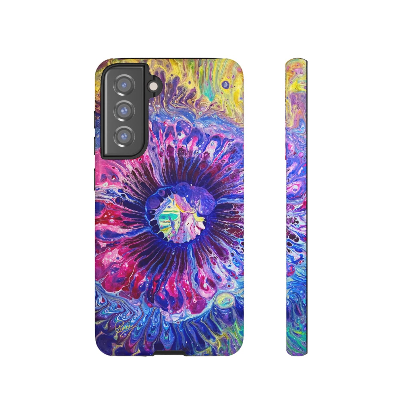 Psychedelia Flower - Arty Tough Case iPhone