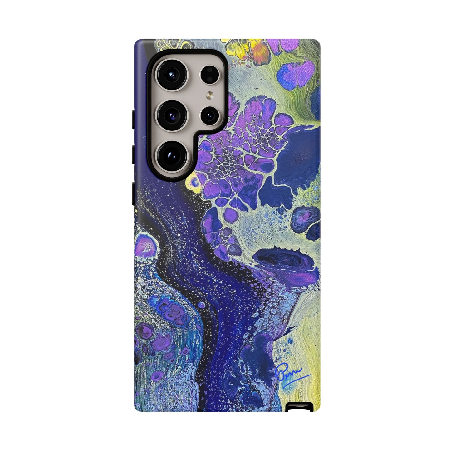 "Moon Flower" Arty Tough Case iPhone