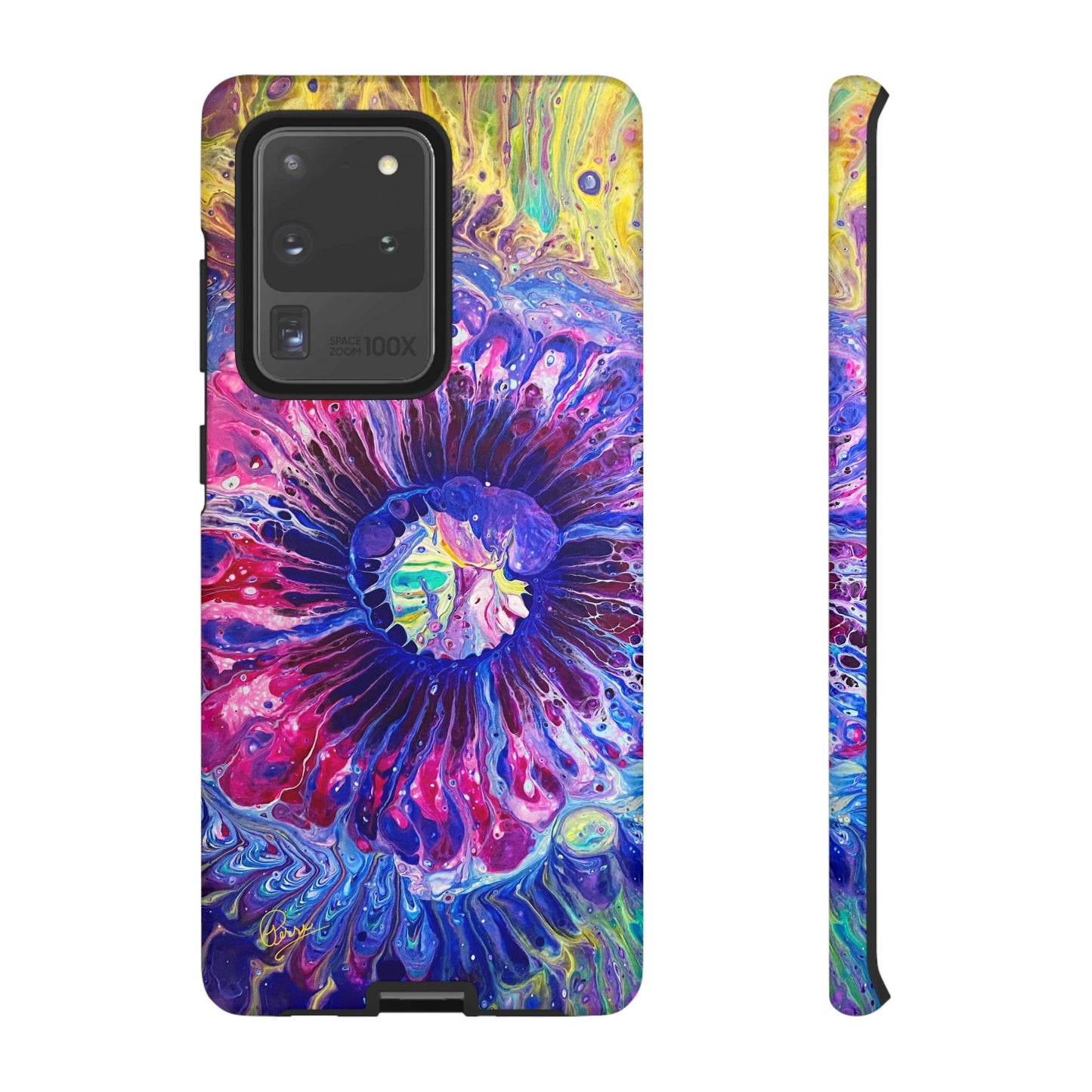 Psychedelia Flower - Arty Tough Case iPhone