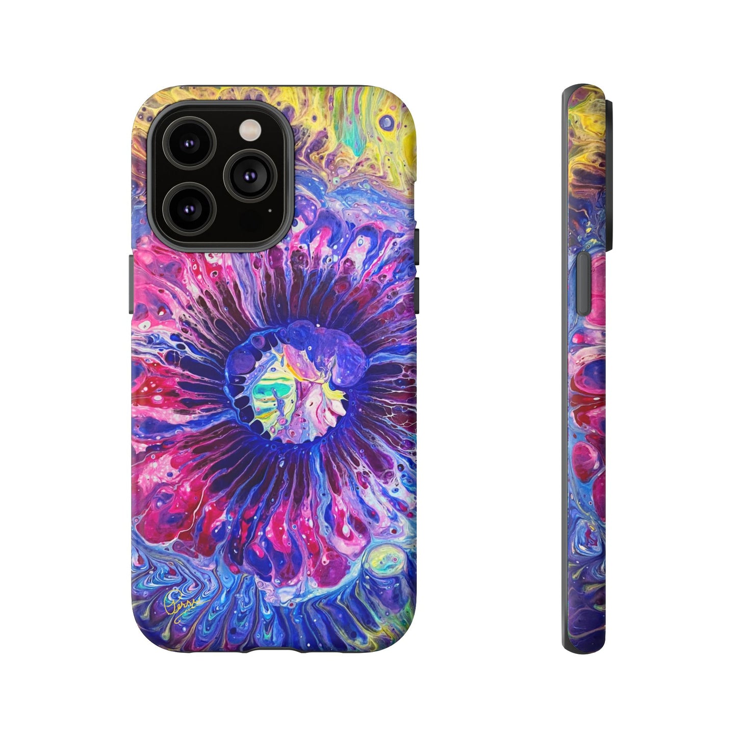 Psychedelia Flower - Arty Tough Case iPhone