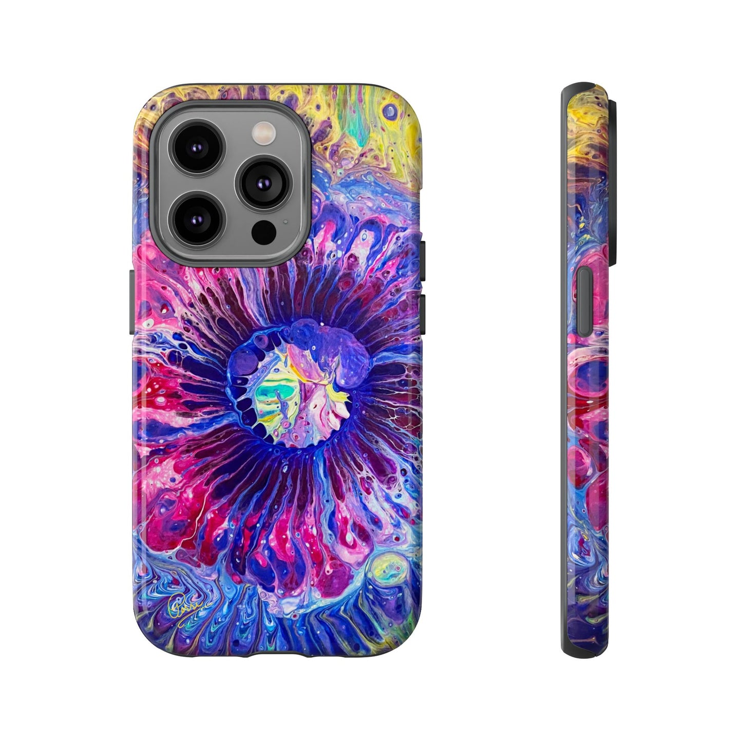 Psychedelia Flower - Arty Tough Case iPhone