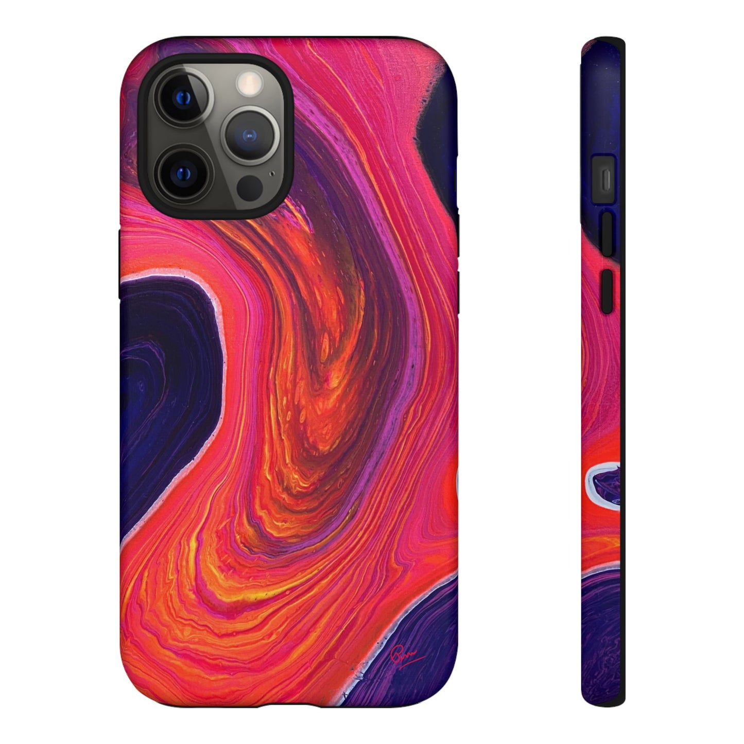 Warped - Arty Tough Case iPhone