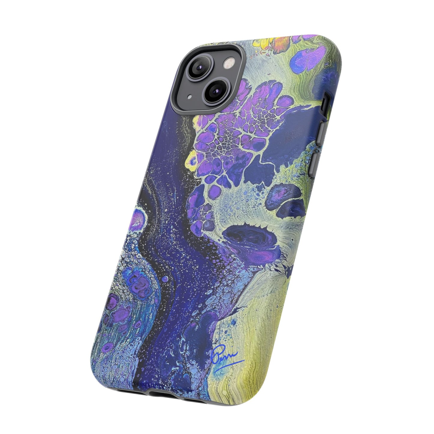 "Moon Flower" Arty Tough Case iPhone