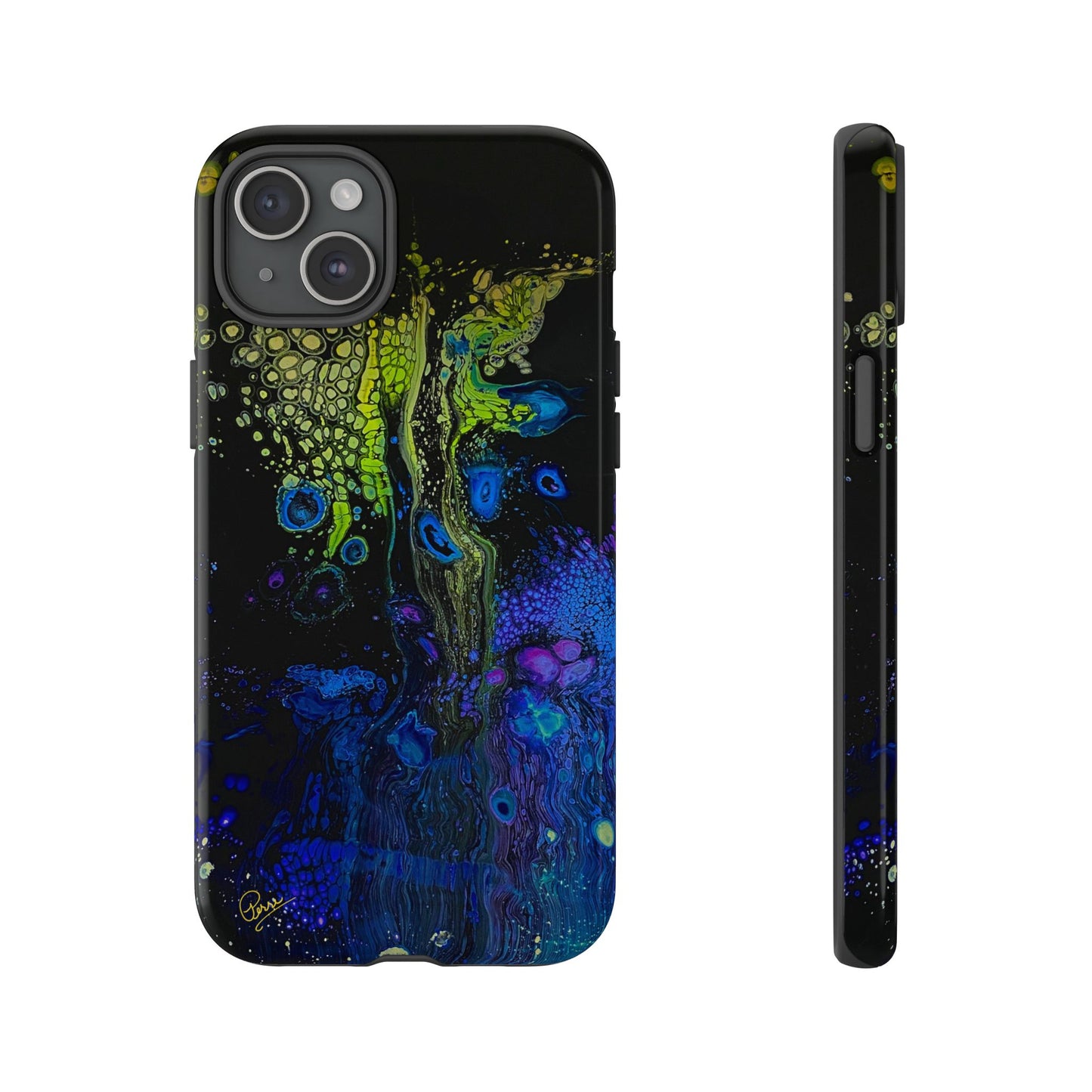 Day Glow Giraffe - Arty Tough Case