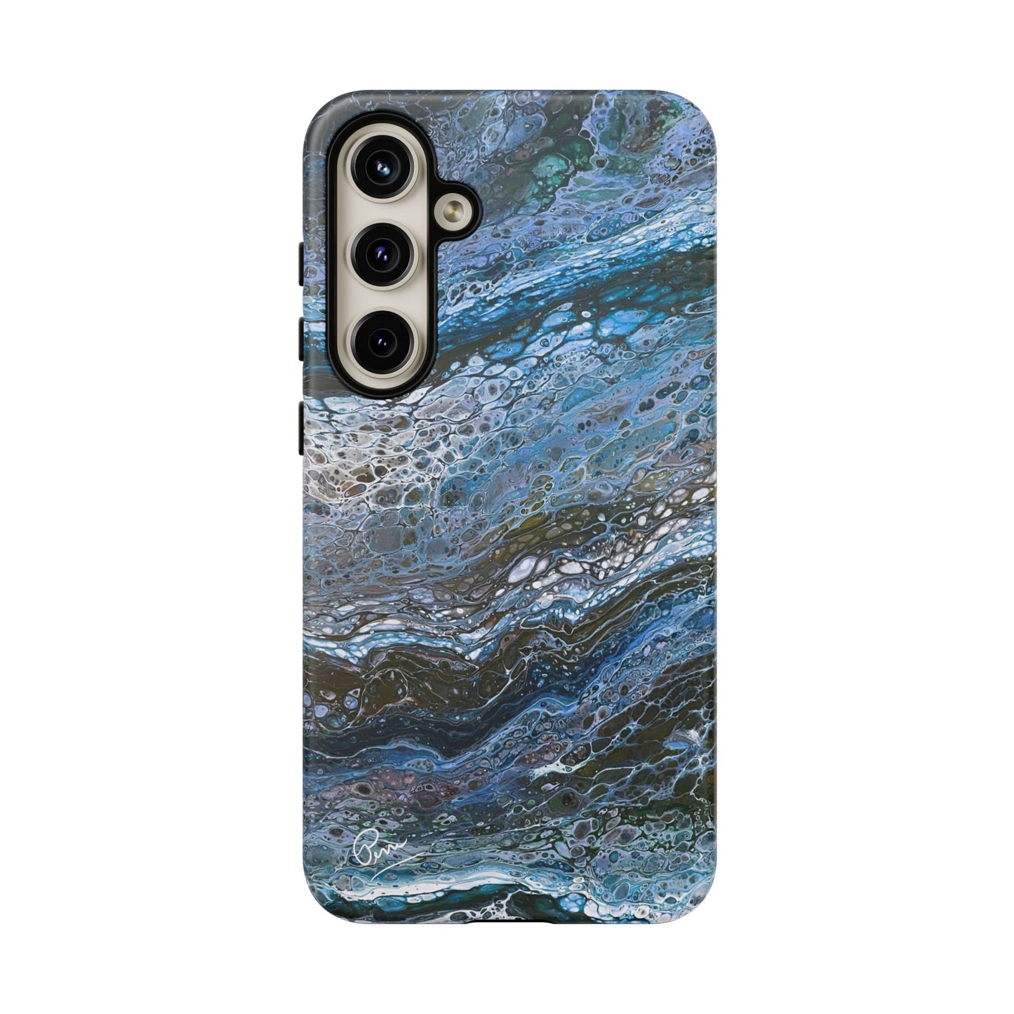 Blue Waves - Arty Tough Case iPhone