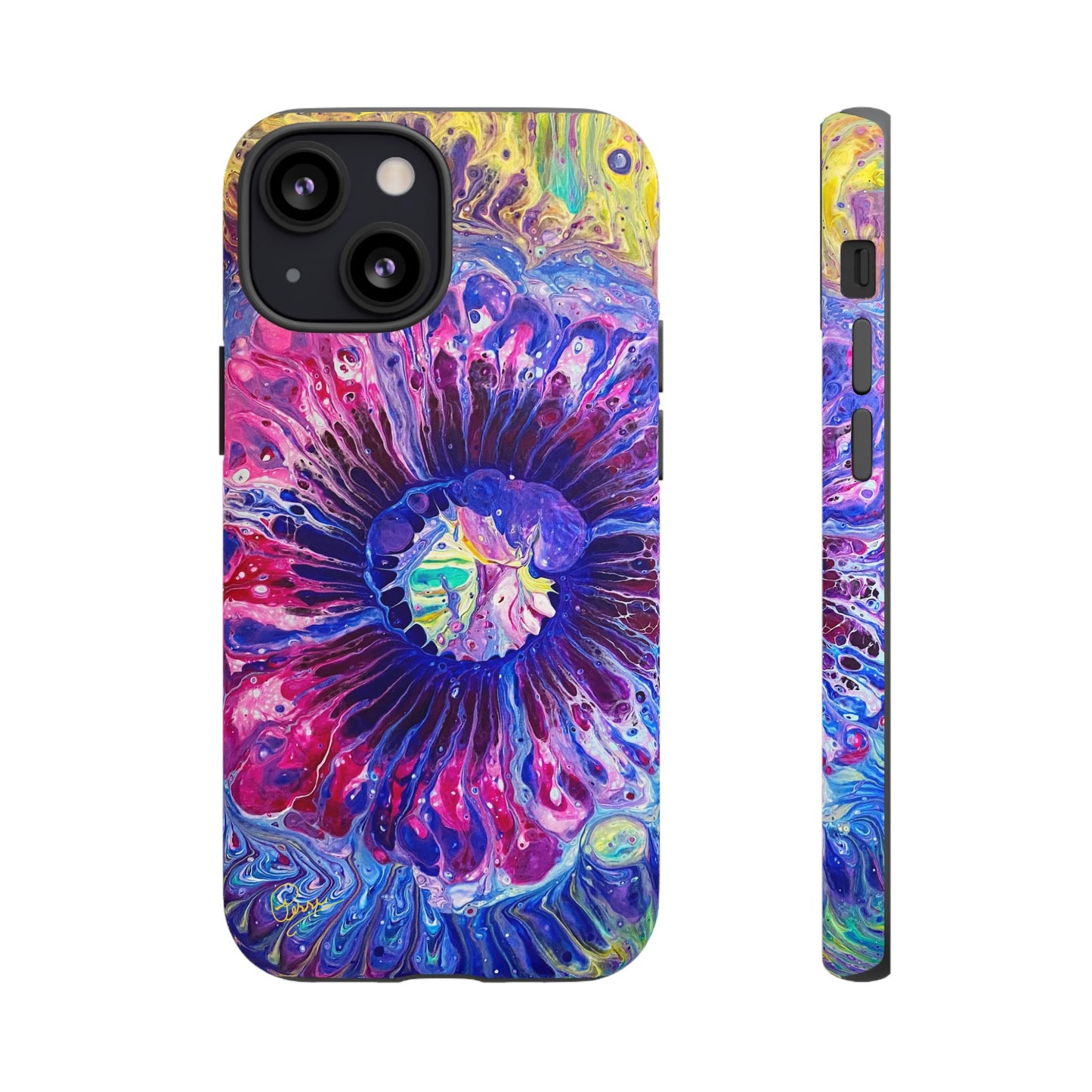 Psychedelia Flower - Arty Tough Case iPhone
