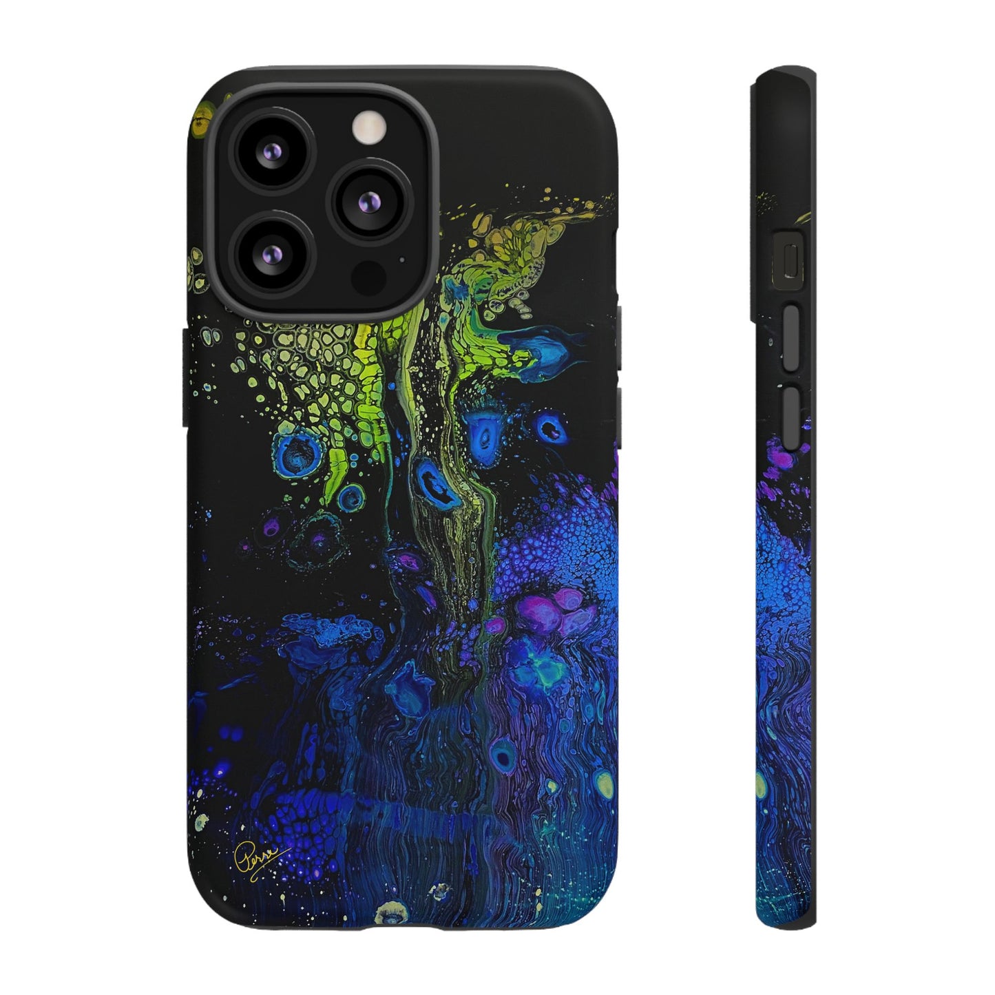 Day Glow Giraffe - Arty Tough Case iPhone