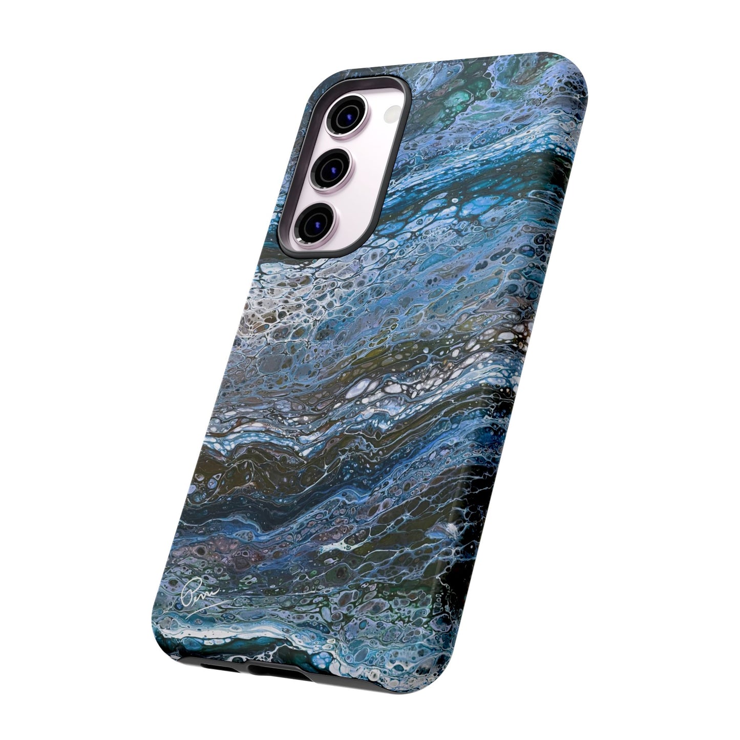 Blue Waves - Arty Tough Case iPhone