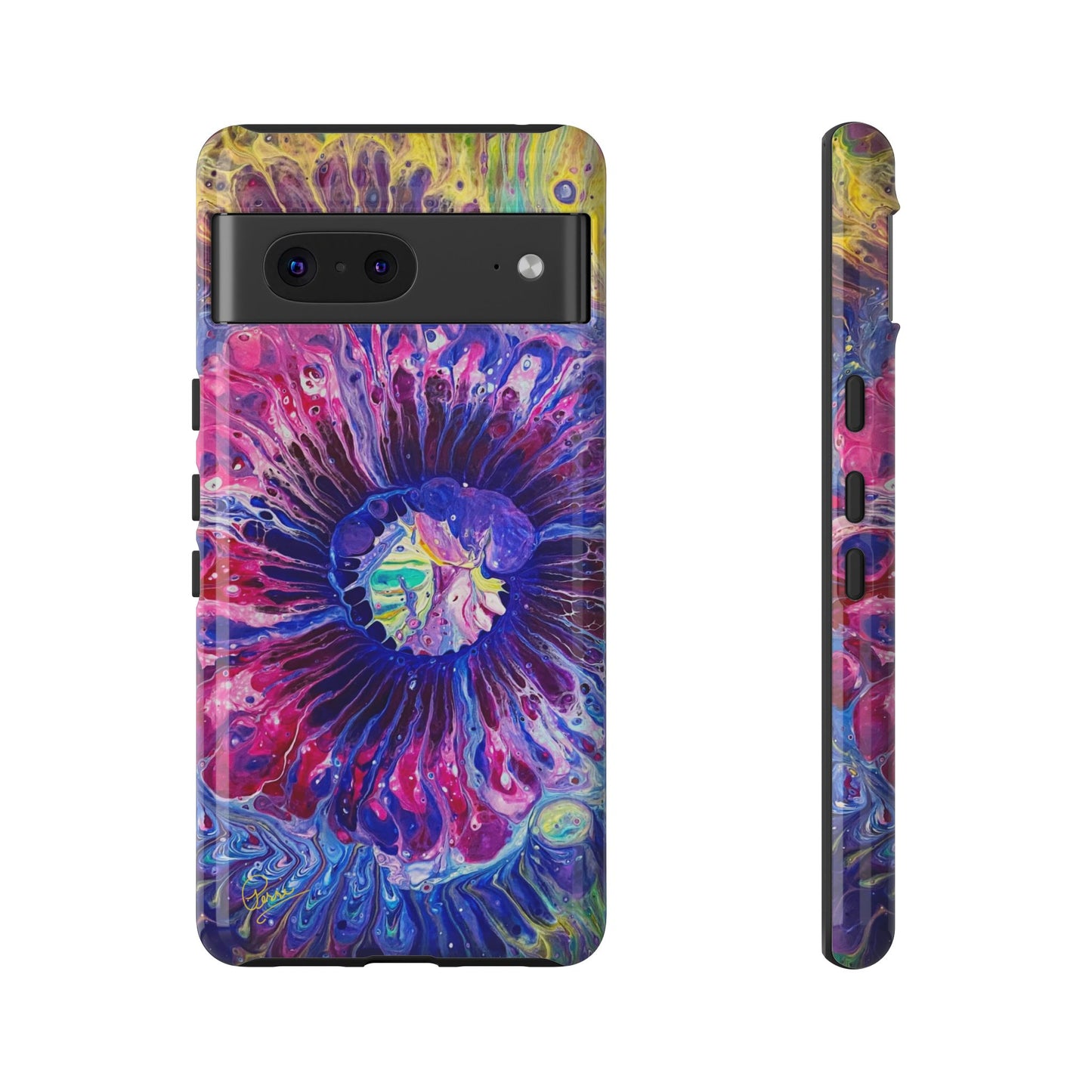 Psychedelia Flower - Arty Tough Case iPhone