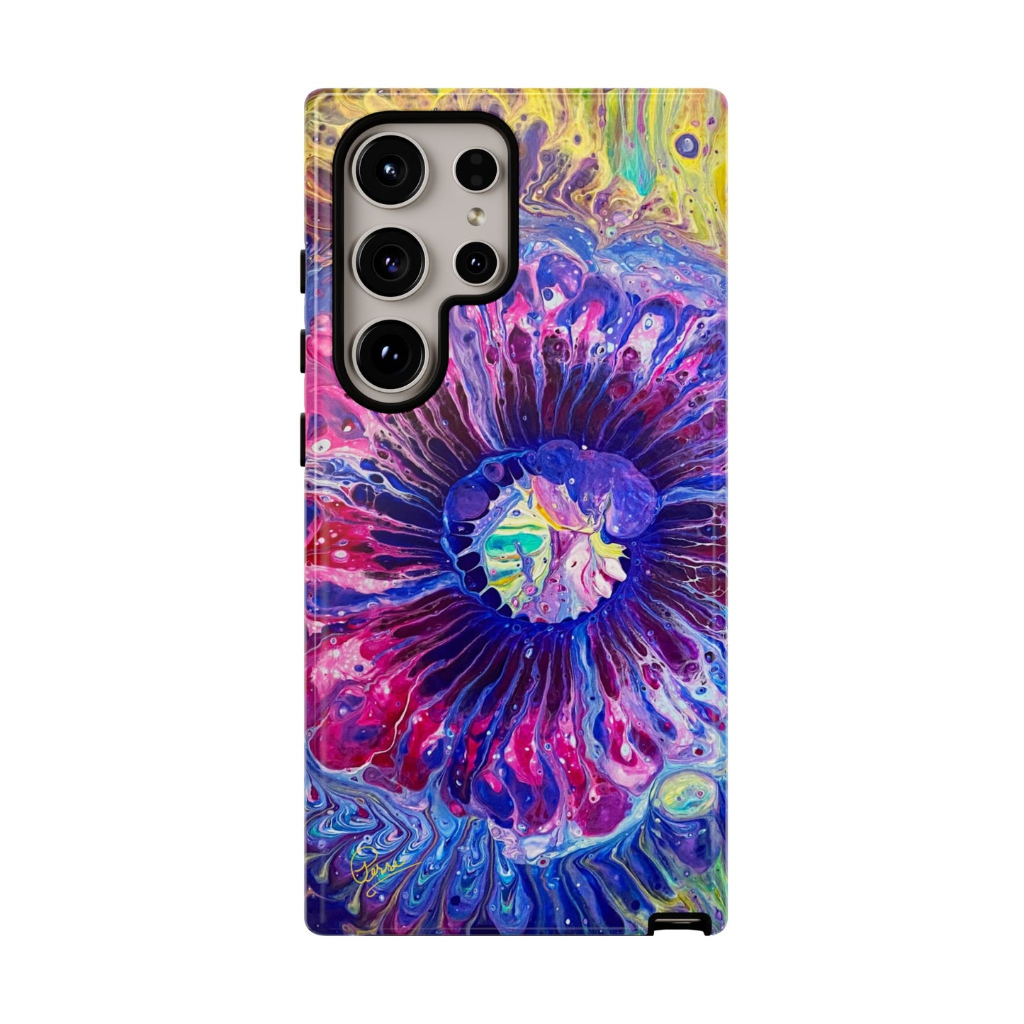 Psychedelia Flower - Arty Tough Case iPhone