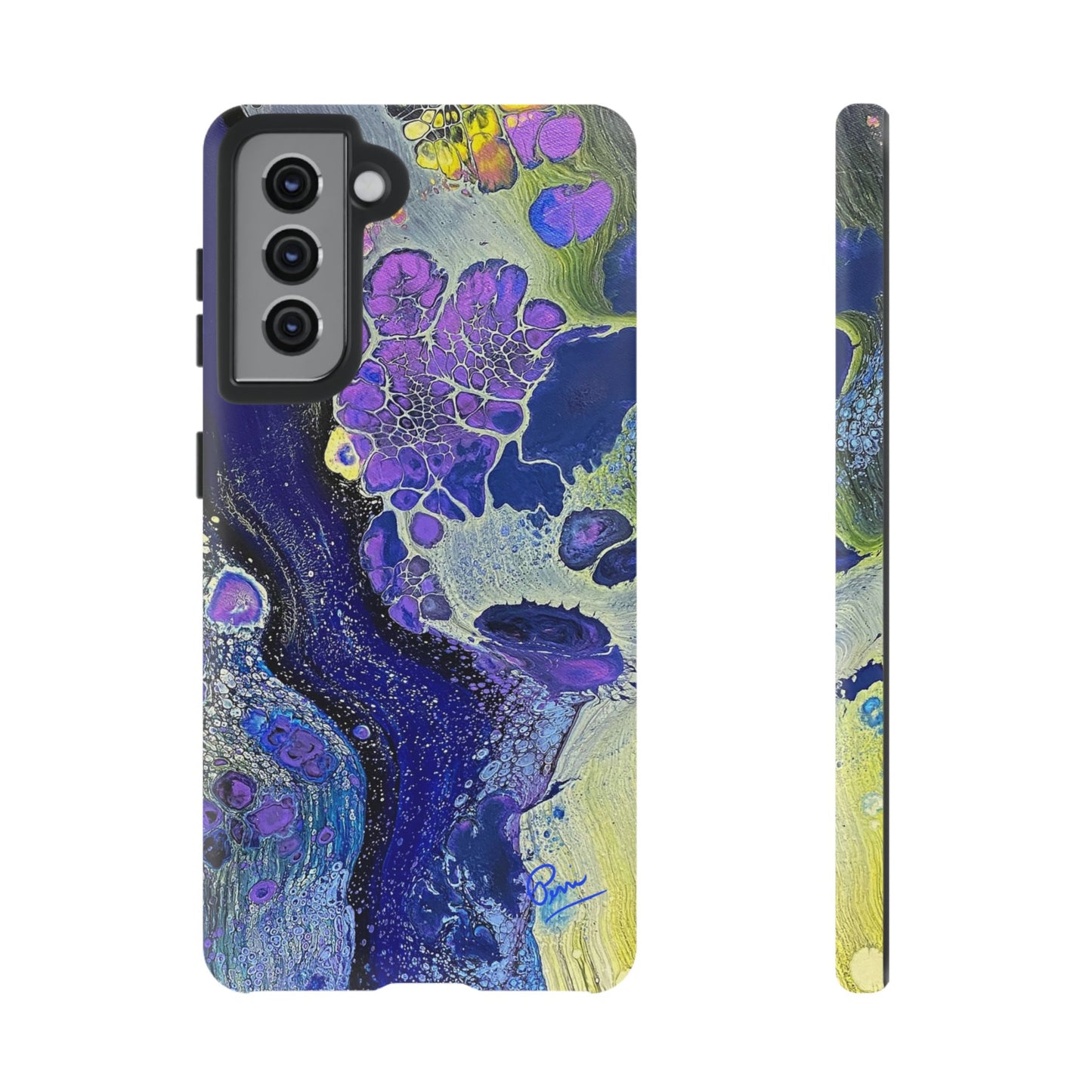 "Moon Flower" Arty Tough Case iPhone