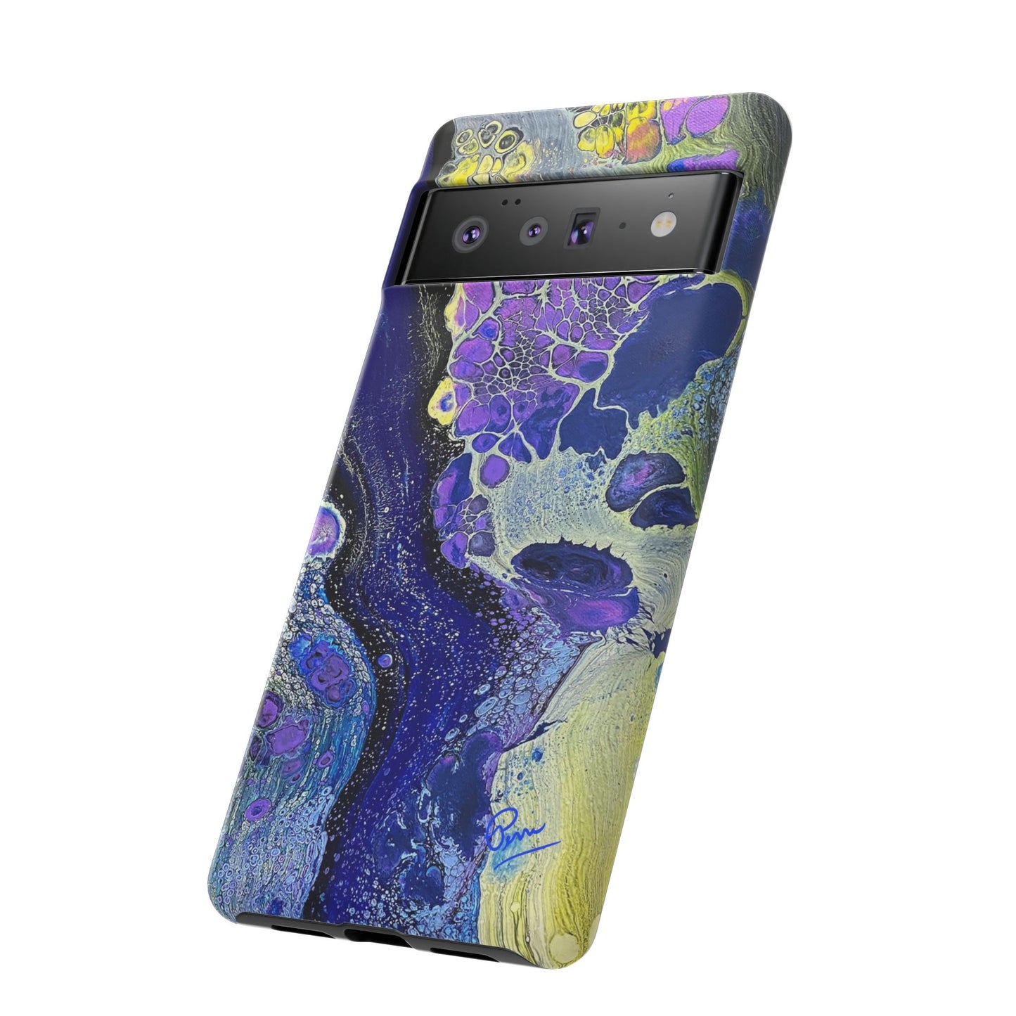 "Moon Flower" Arty Tough Case iPhone