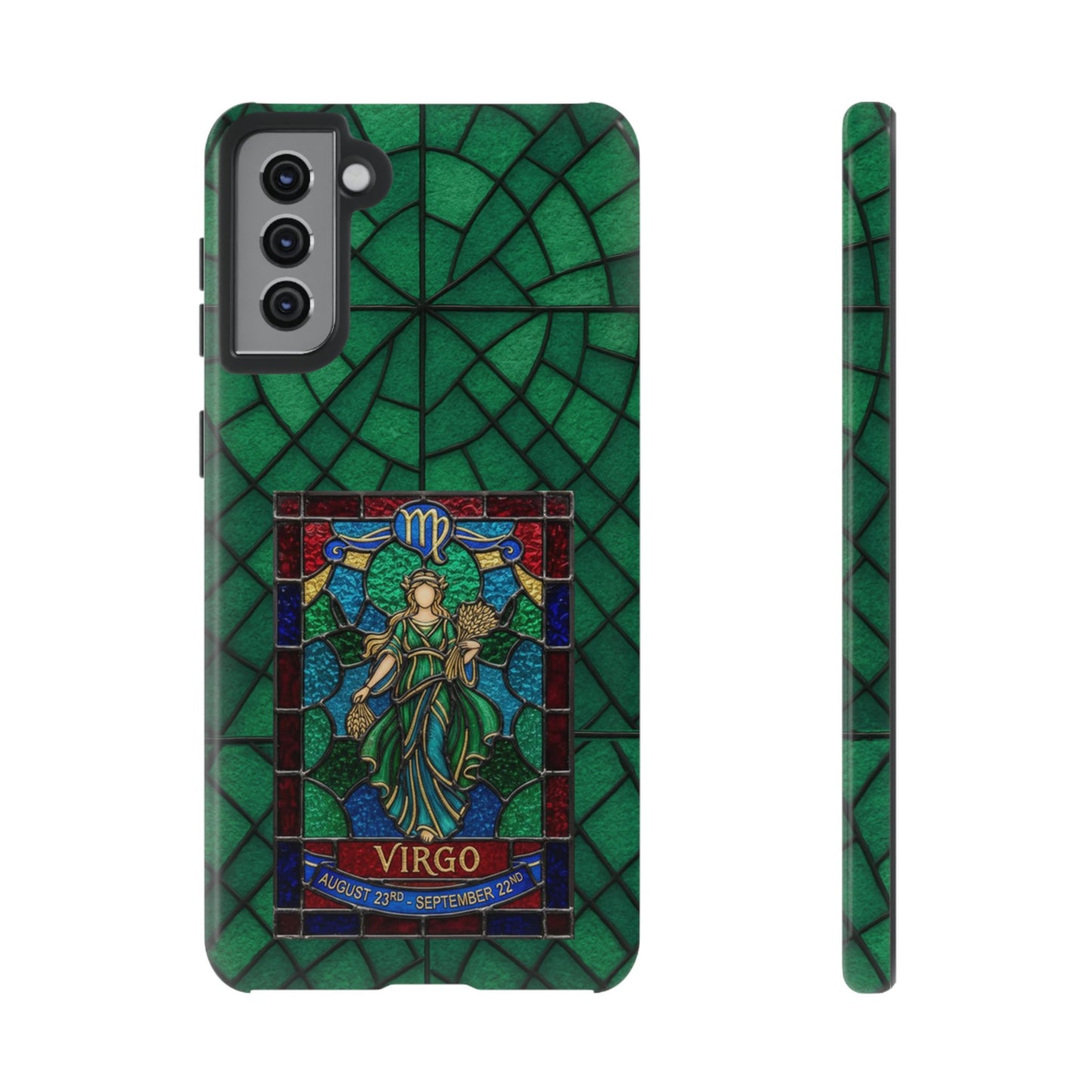 Virgo Zodiac Stained - Arty Phone Case