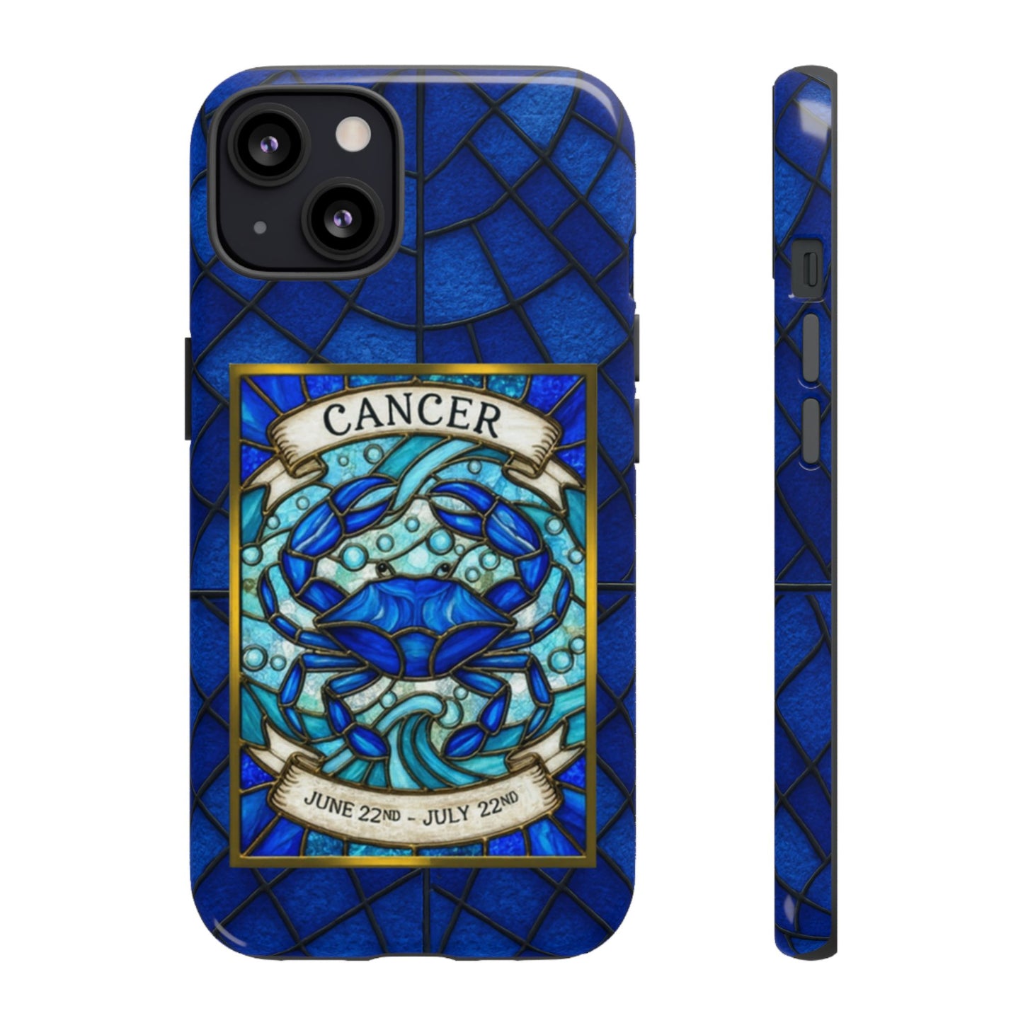 Cancer Zodiac Stained - Arty Phone Case