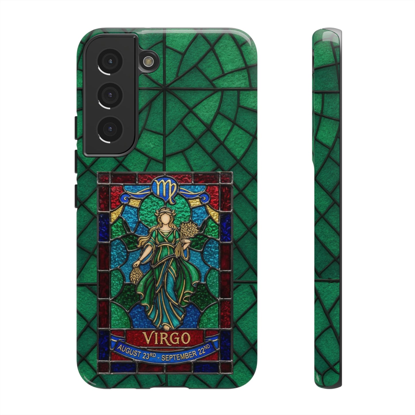 Virgo Zodiac Stained - Arty Phone Case