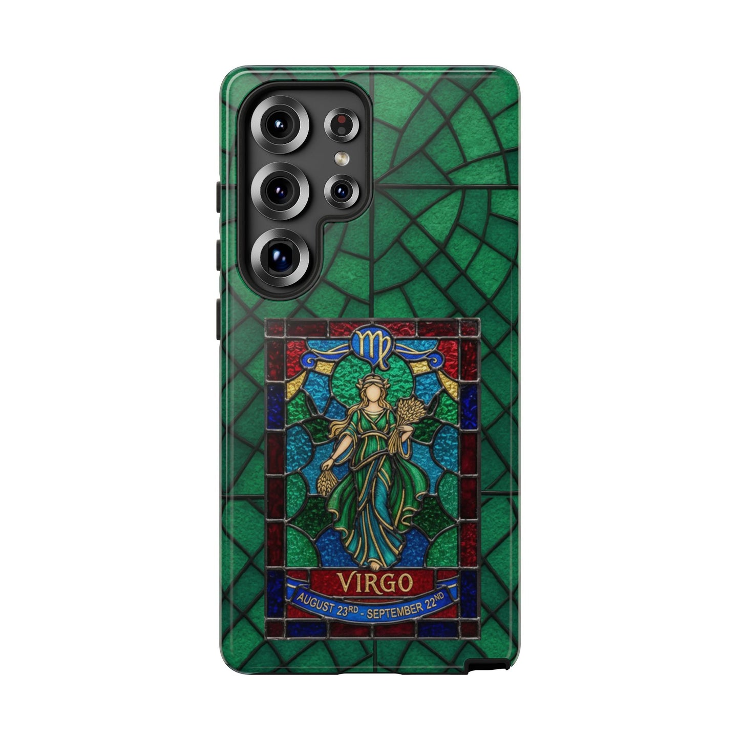 Virgo Zodiac Stained - Arty Phone Case