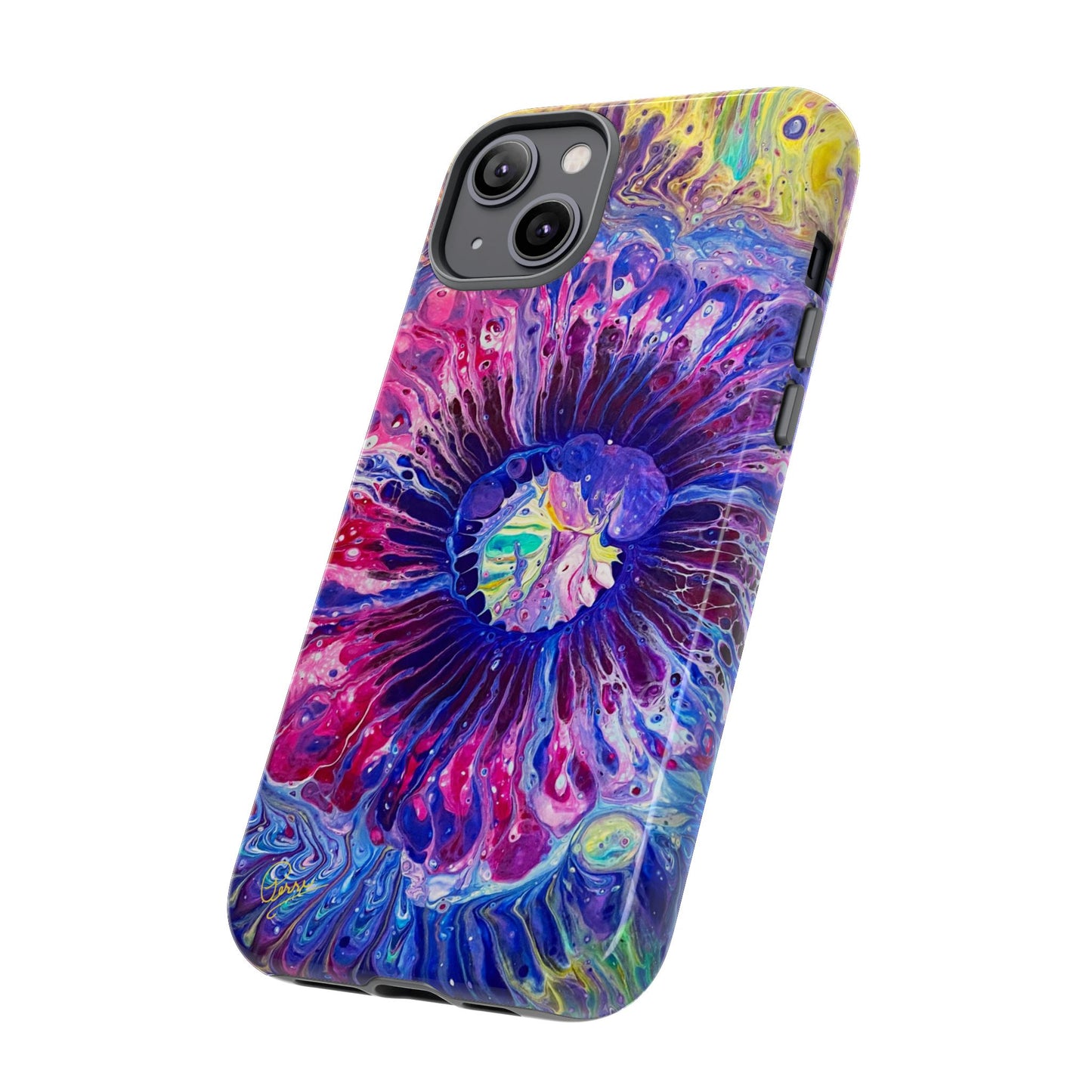 Psychedelia Flower - Arty Tough Case iPhone