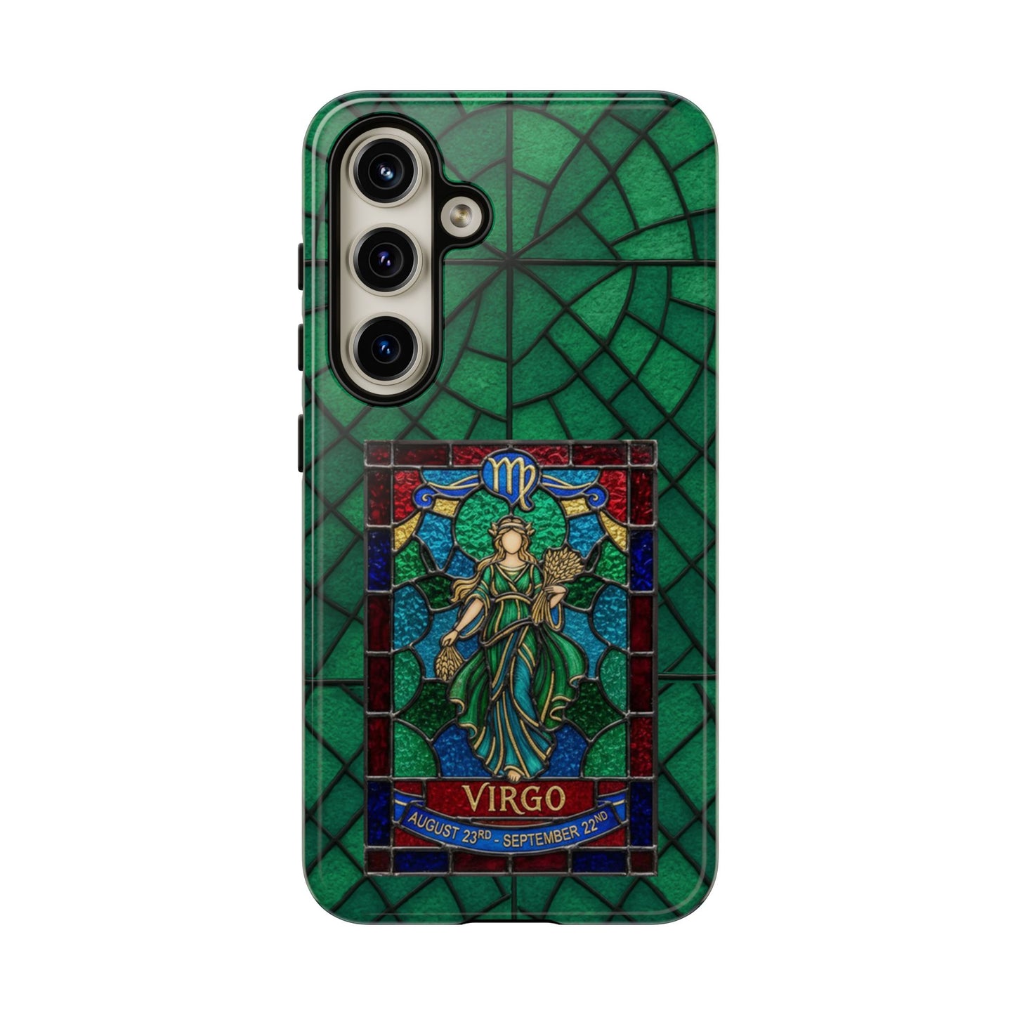 Virgo Zodiac Stained - Arty Phone Case