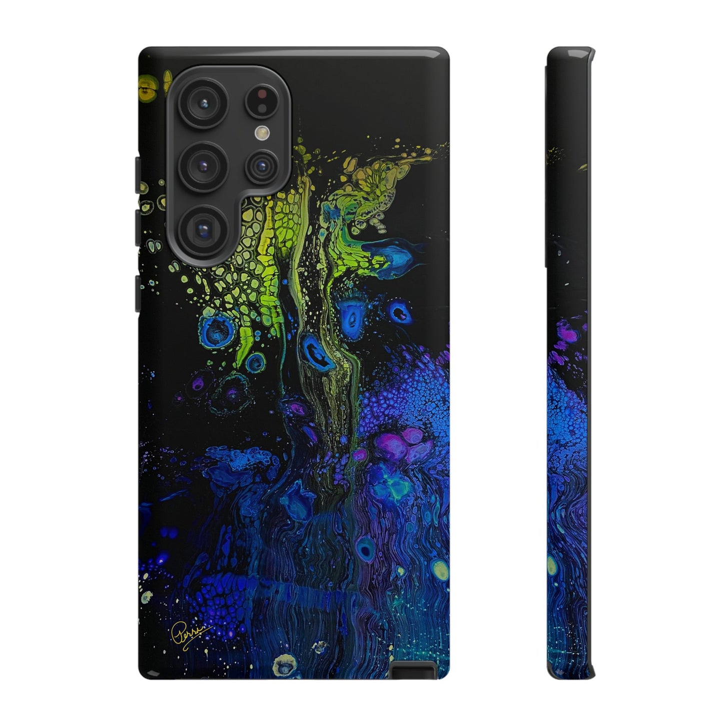 Day Glow Giraffe - Arty Tough Case